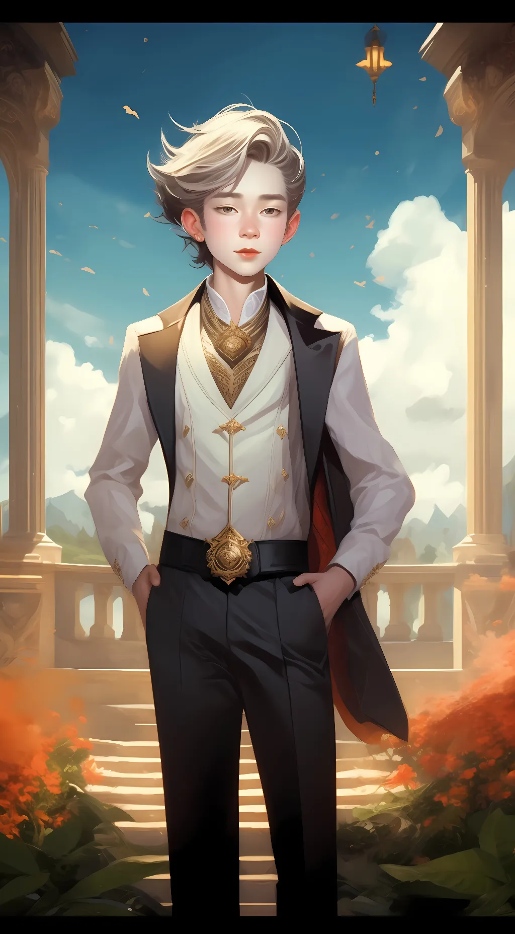 ai character: Richard  background