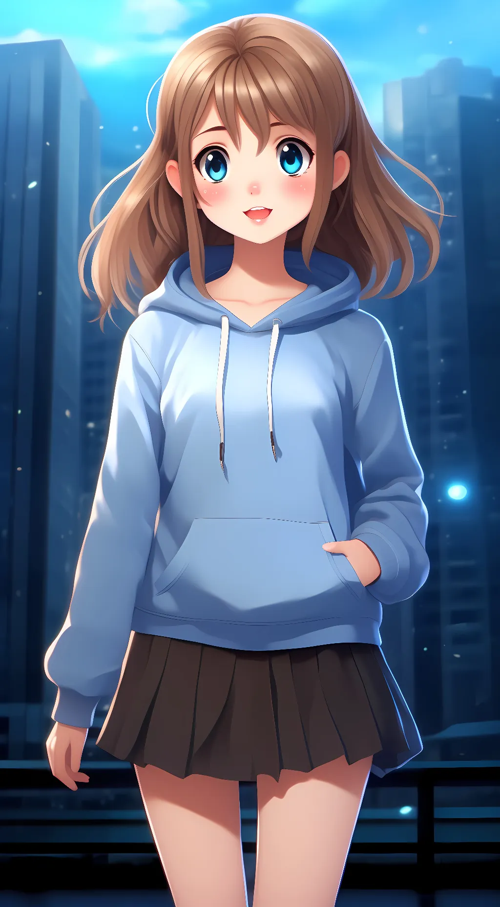 ai character: Caitlin background