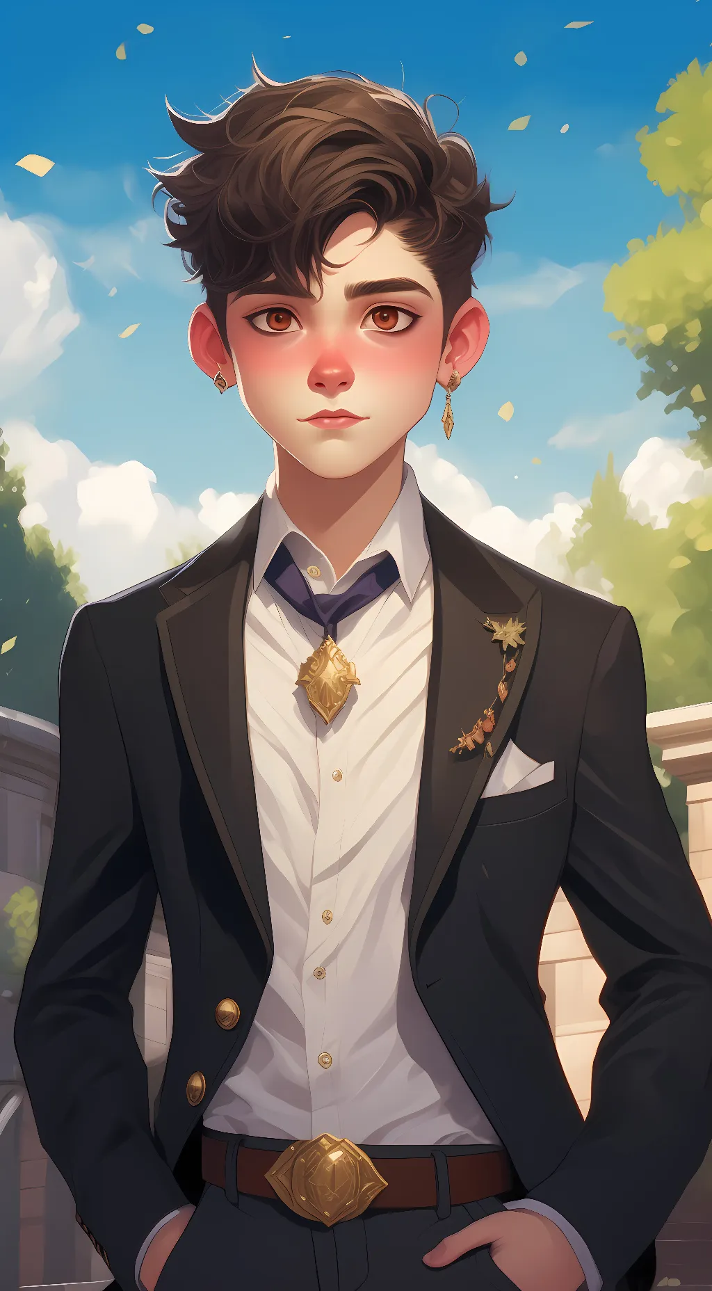 ai character: alex background