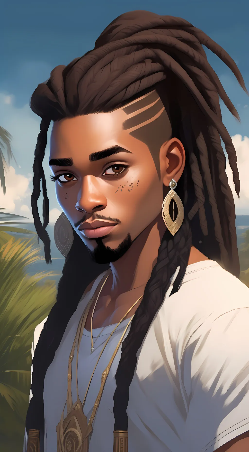 ai character: Master background