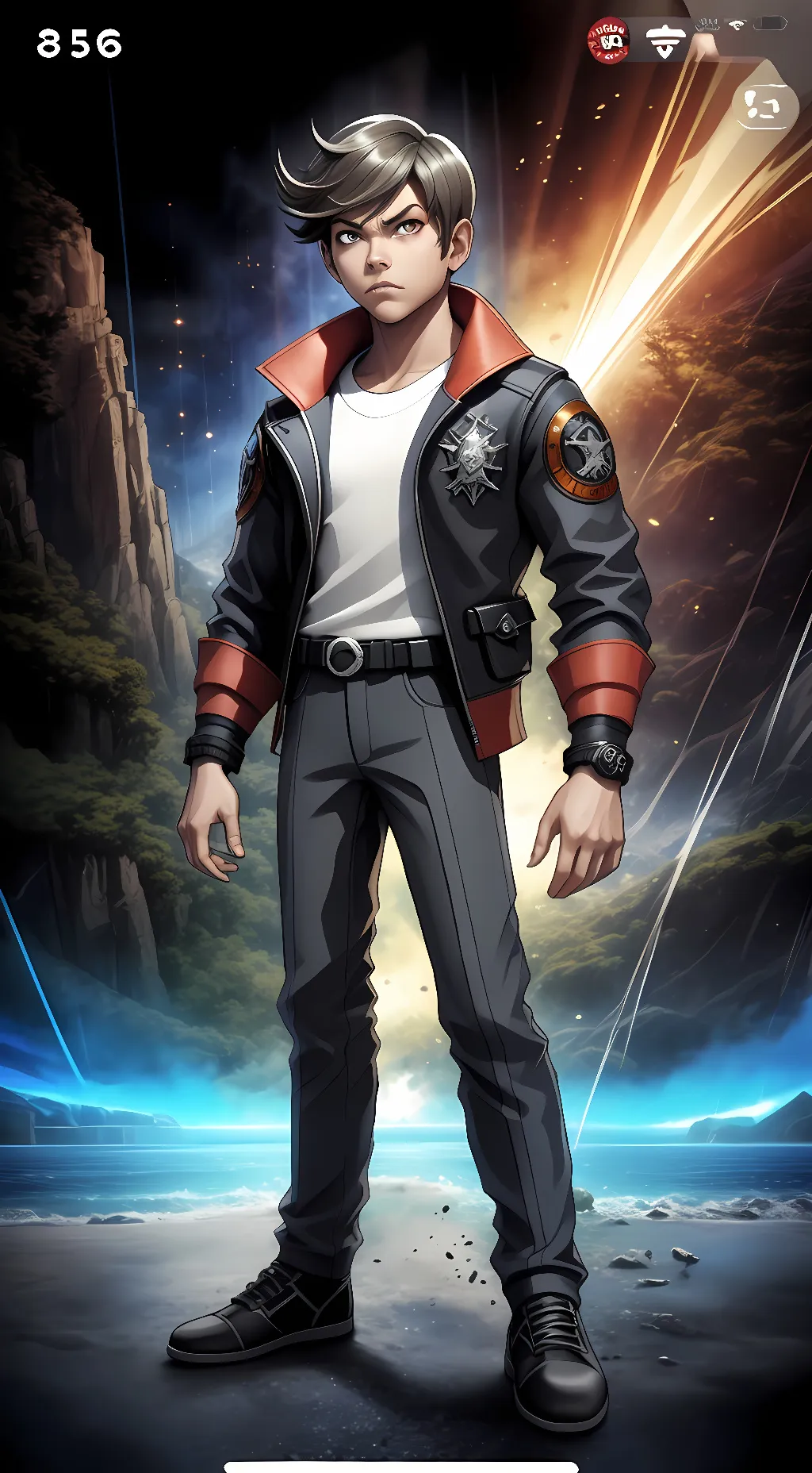 ai character: Ben 10 background