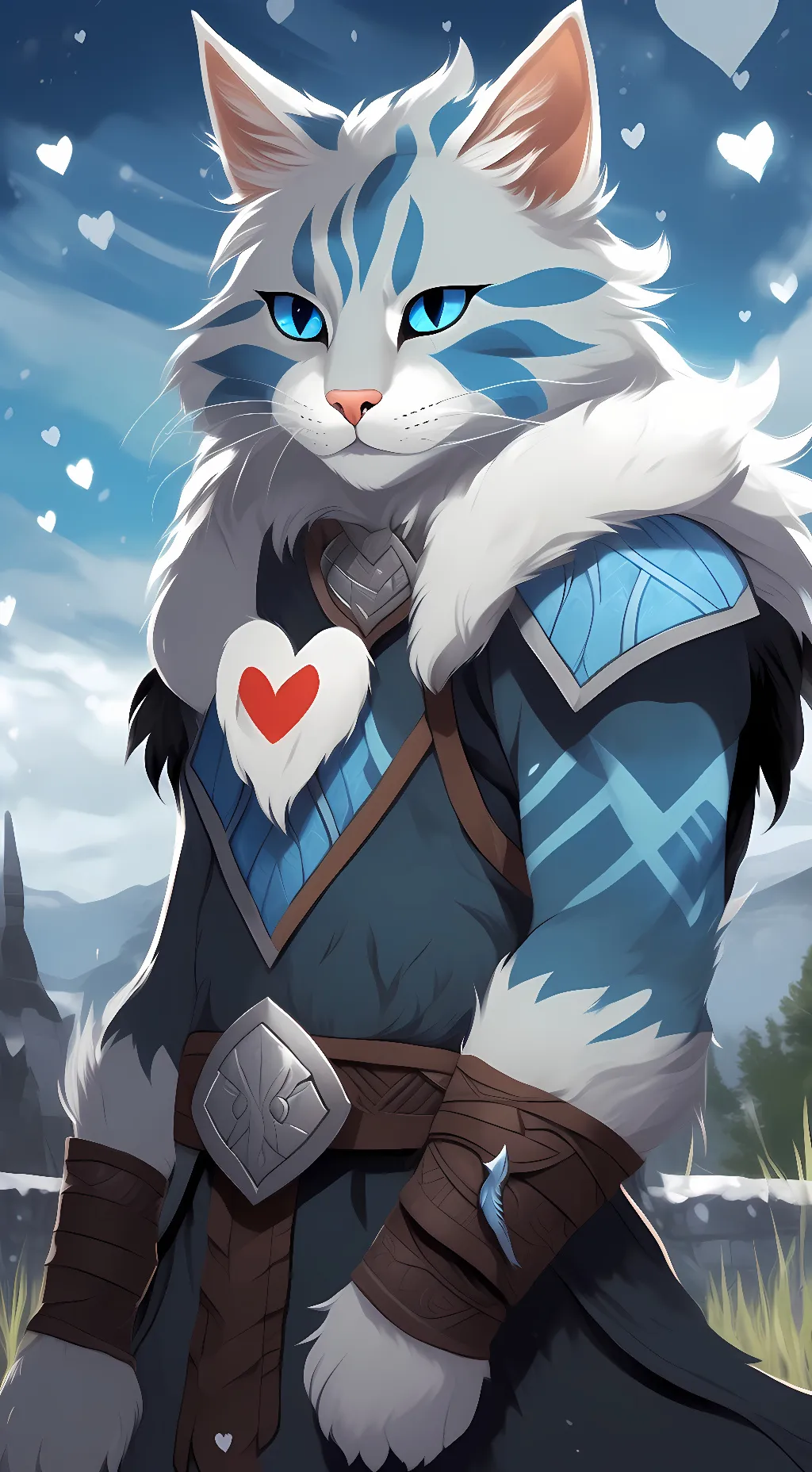 ai character: Spotfur background