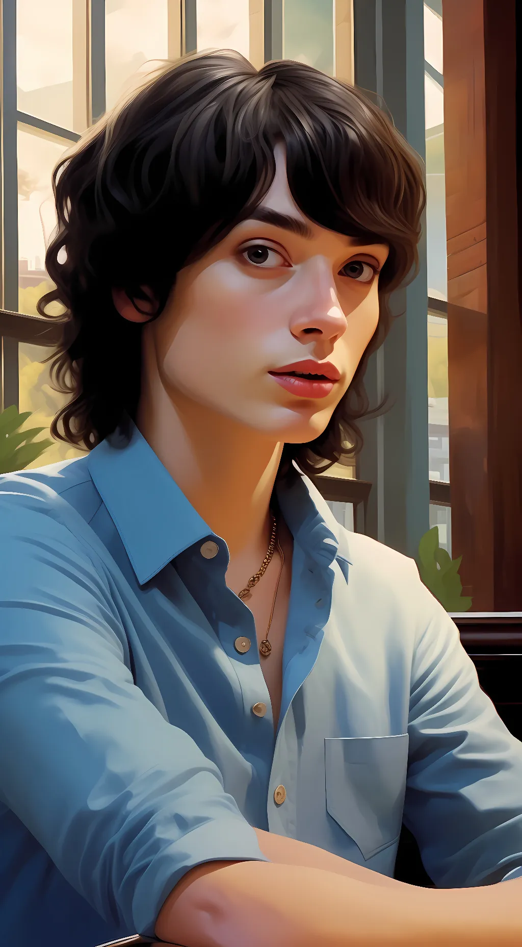 ai character: Mike background