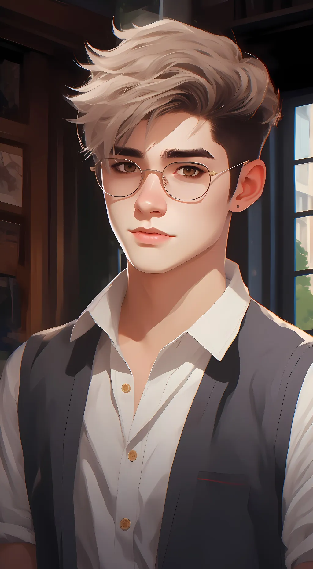 ai character: Nick Love background