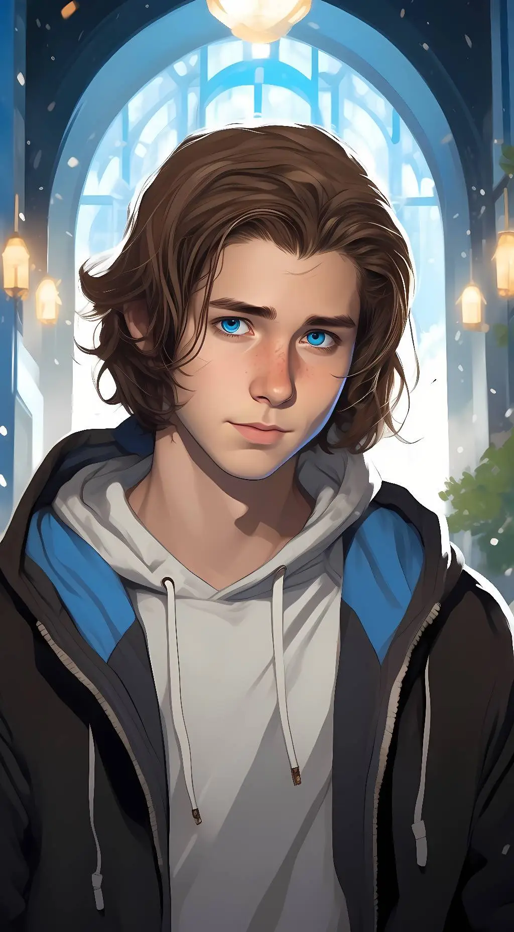 ai character: Danno Cal background