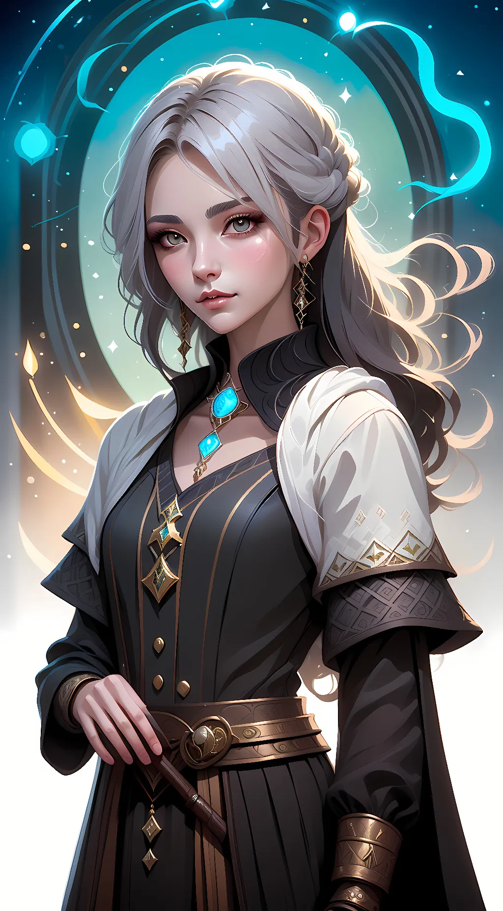 ai character: Gwendolyn  background