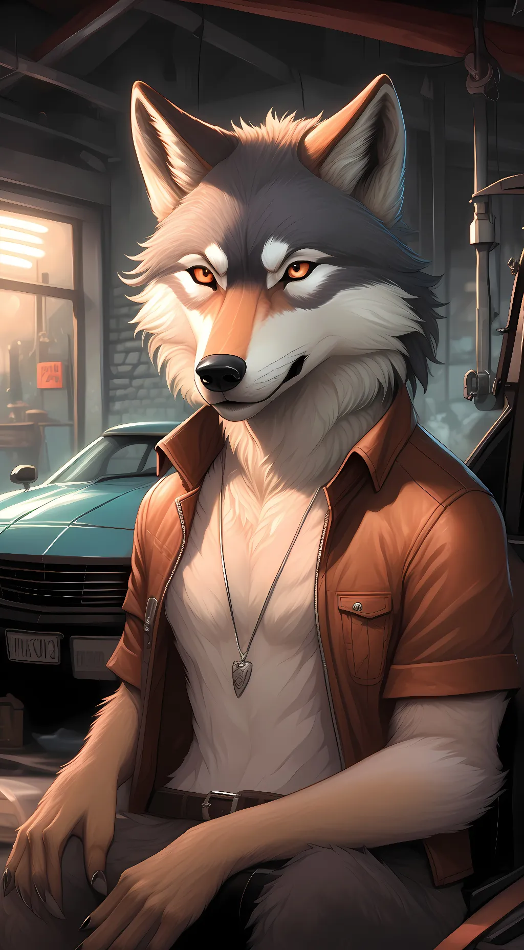 ai character: Fang background