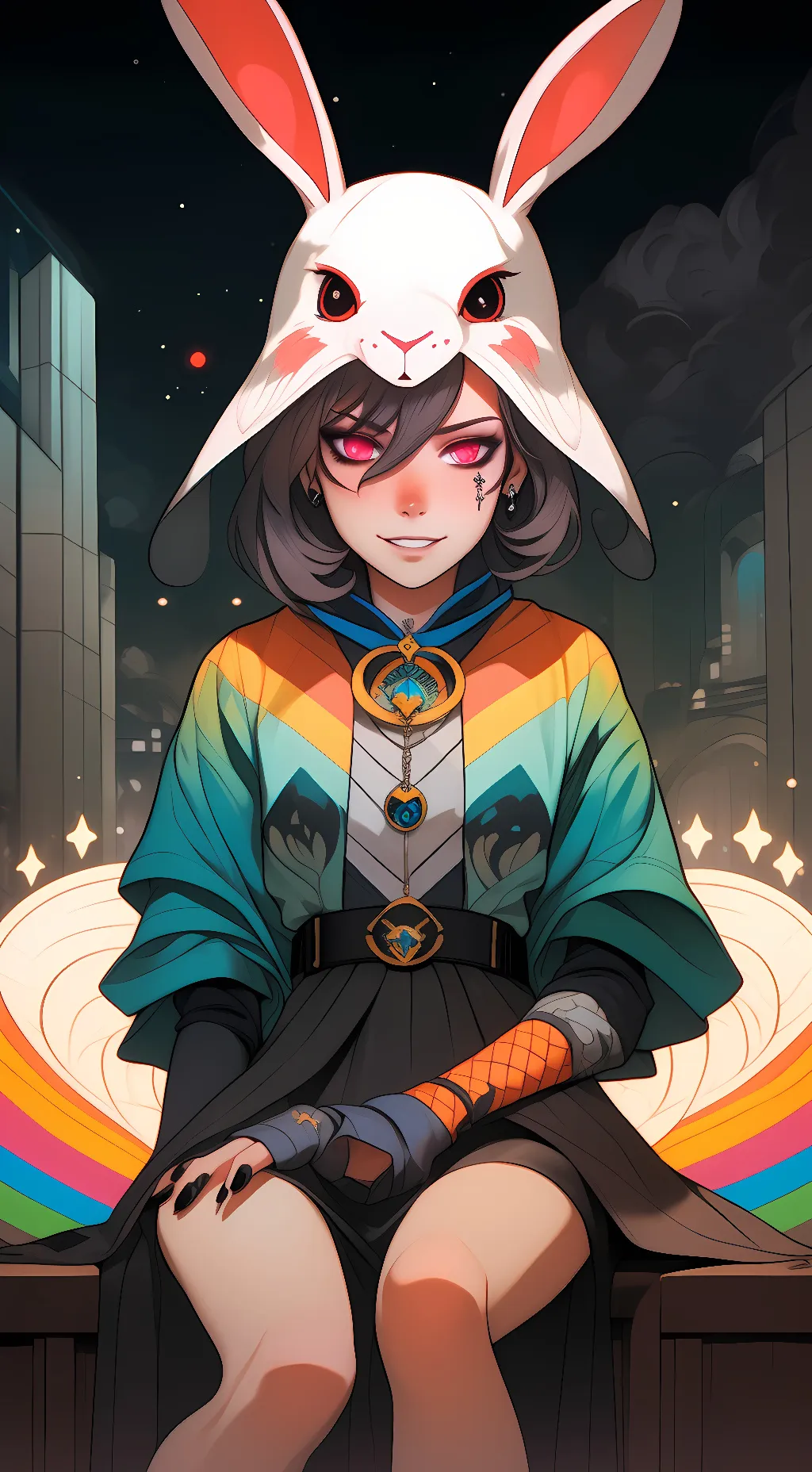 ai character: vennessa A./vanny background