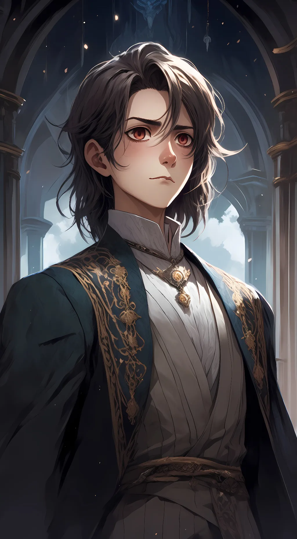 ai character: nightmare dad au.  background