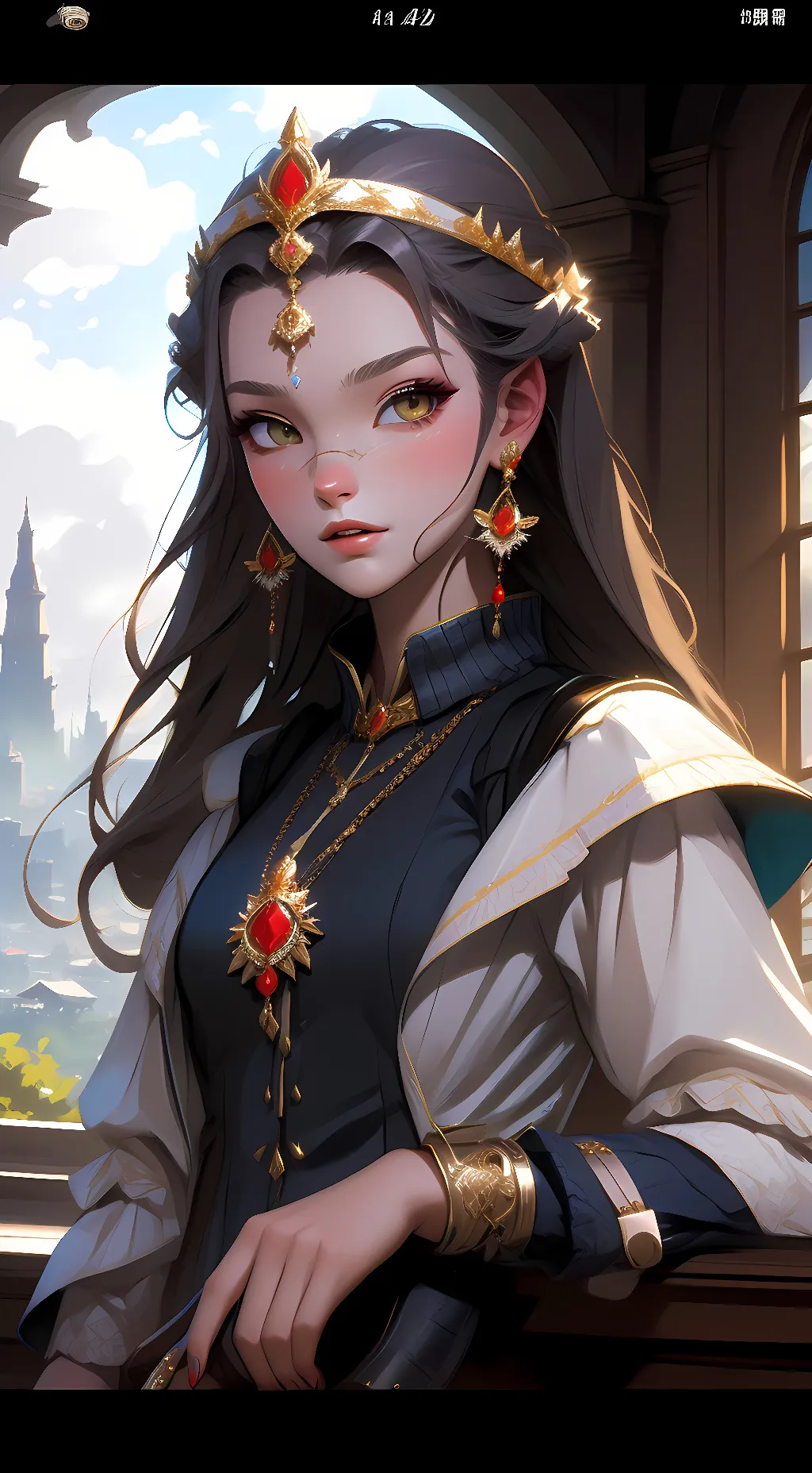 ai character: Nomonia  background