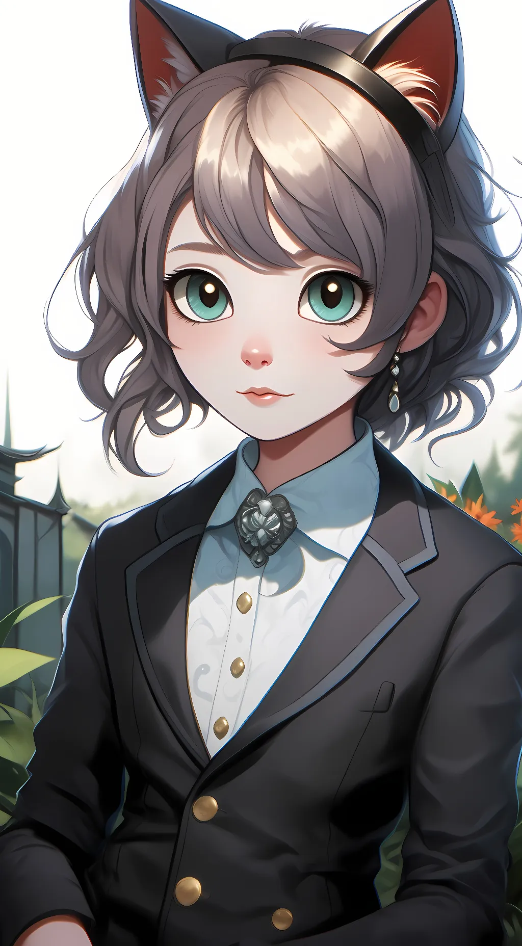 ai character: kitty background