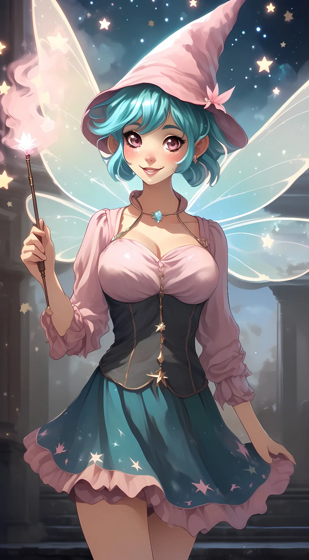 ai character: Cammie background