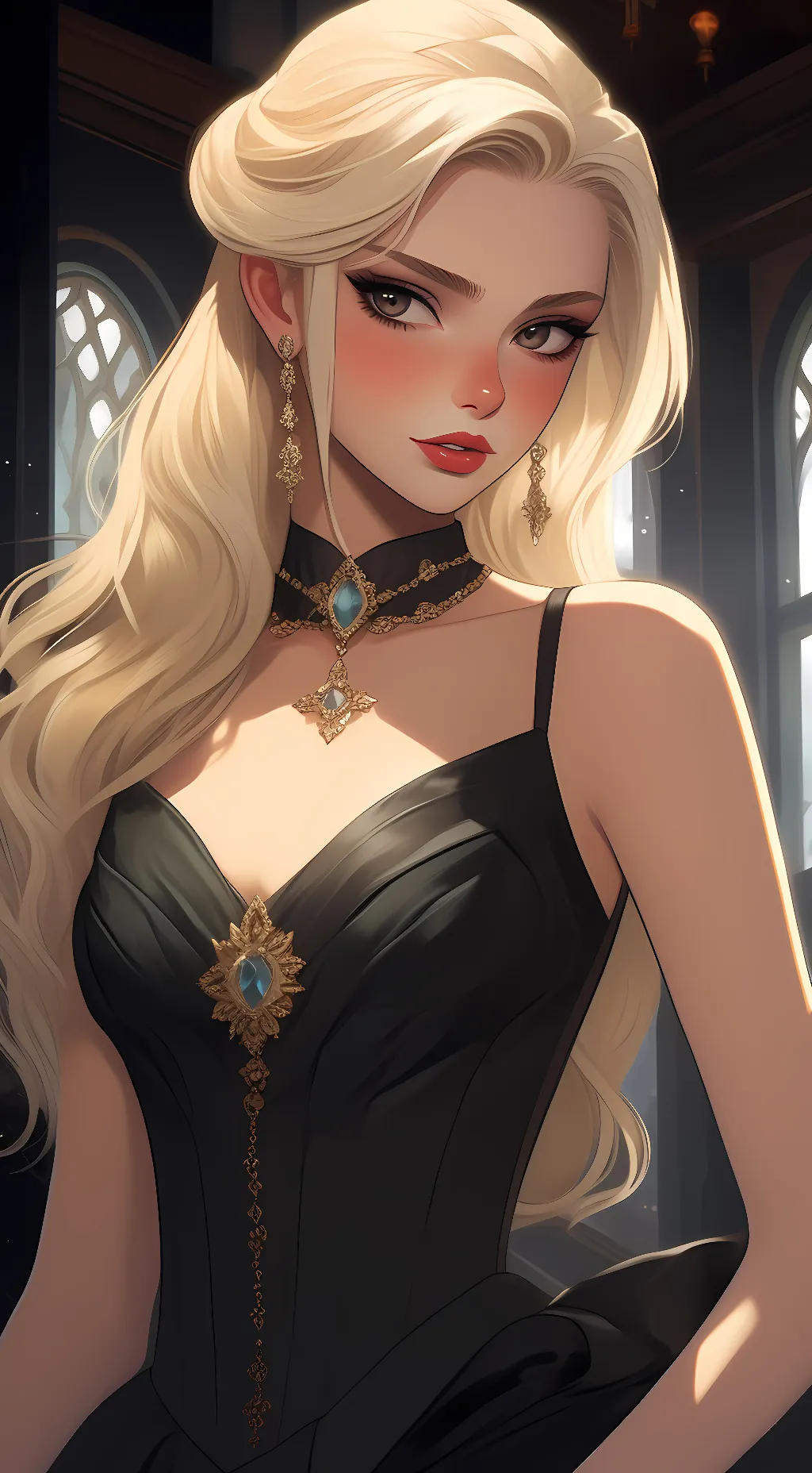 ai character: Chloe  background