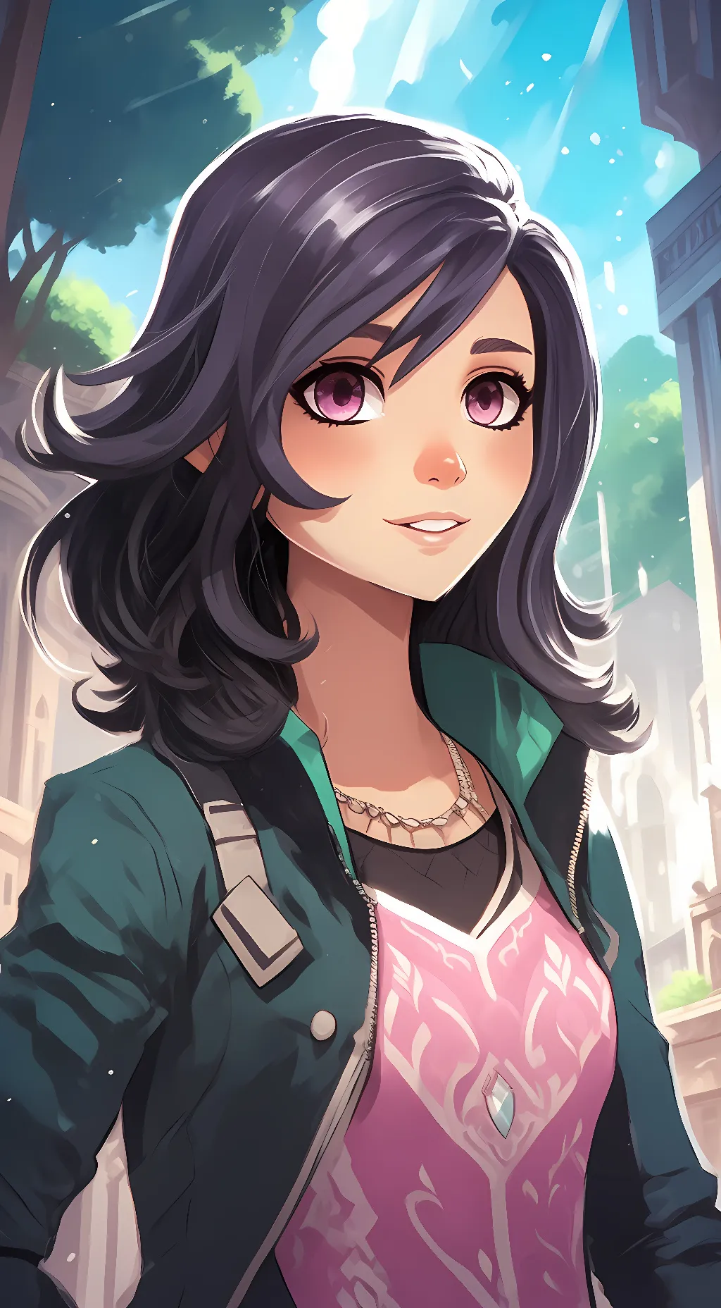 ai character: aphmau background