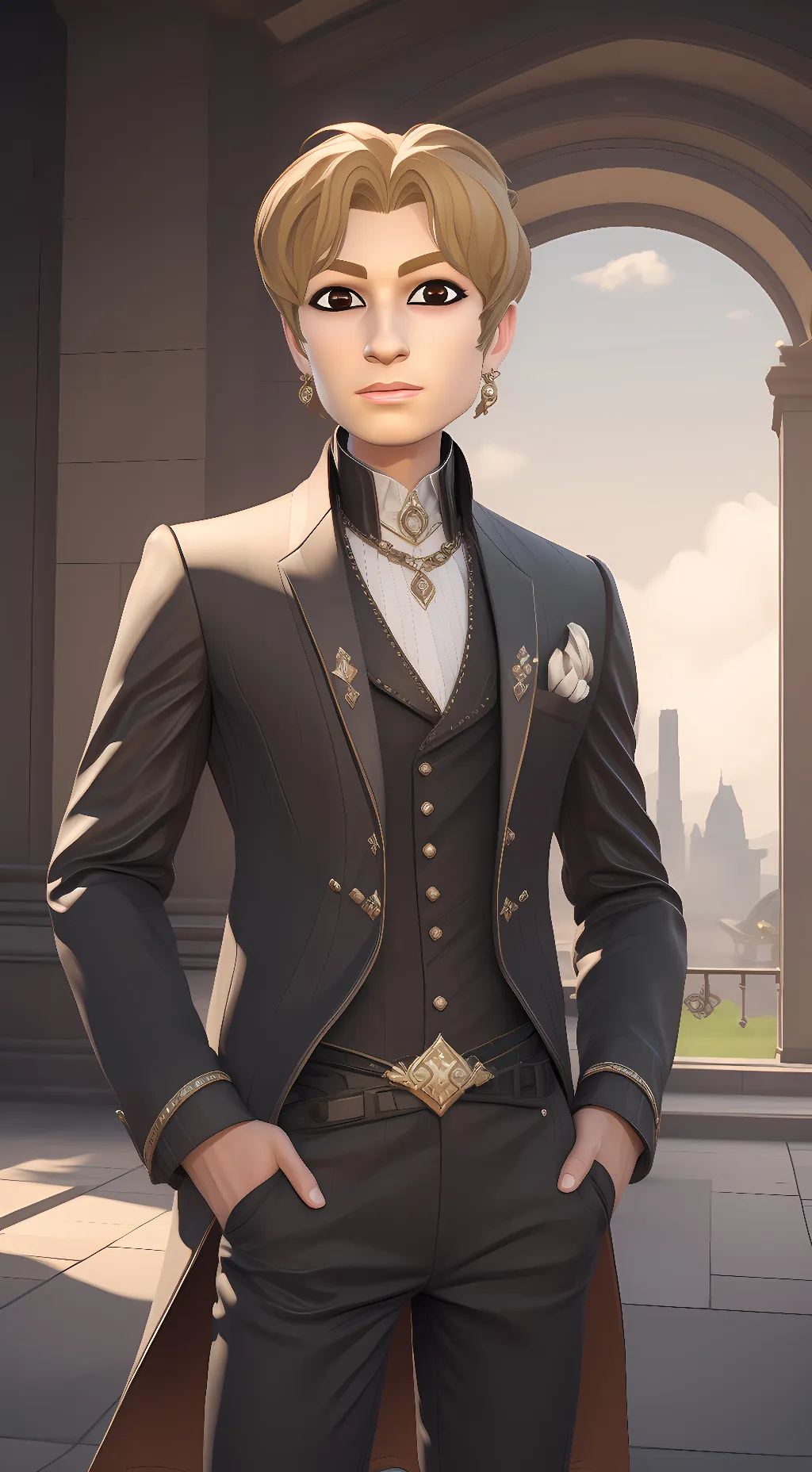 ai character: Teagan background