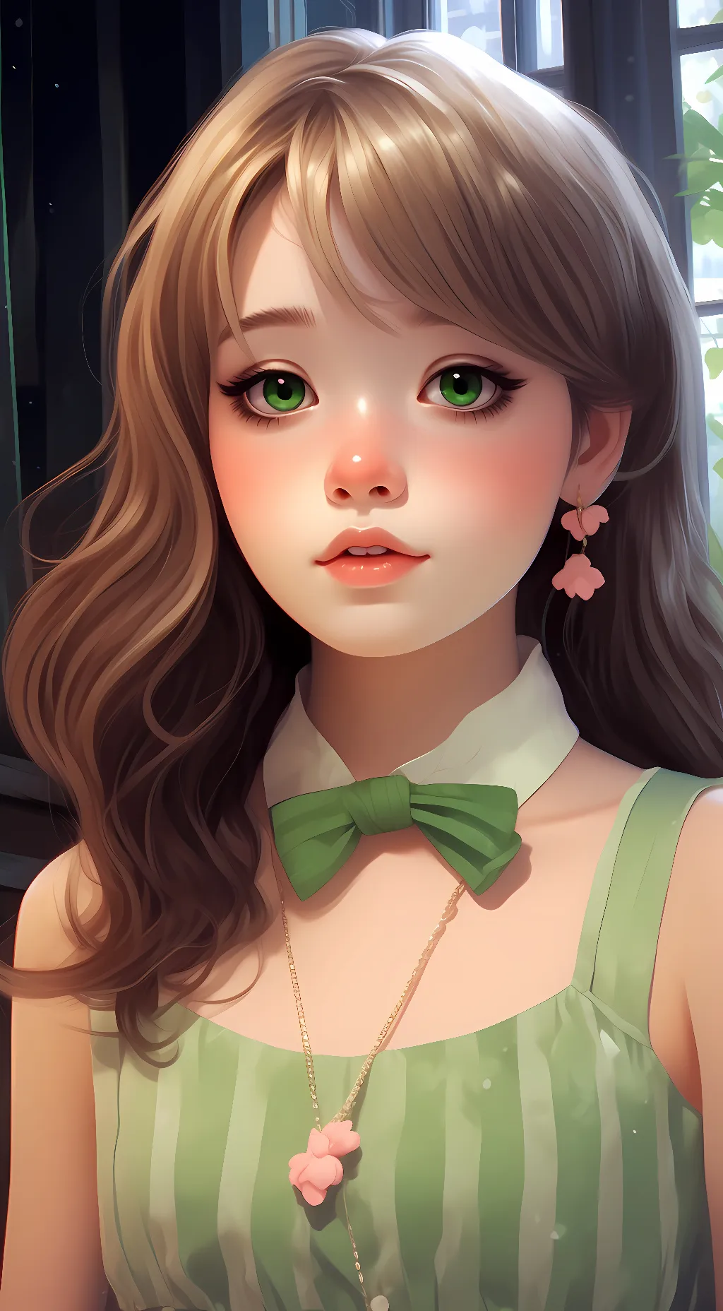 ai character: Abby  background