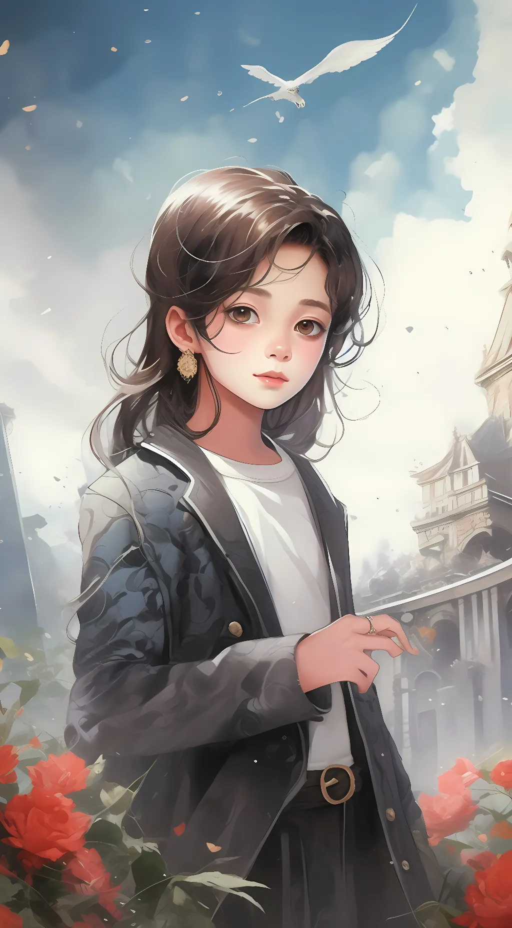 ai character: mars background