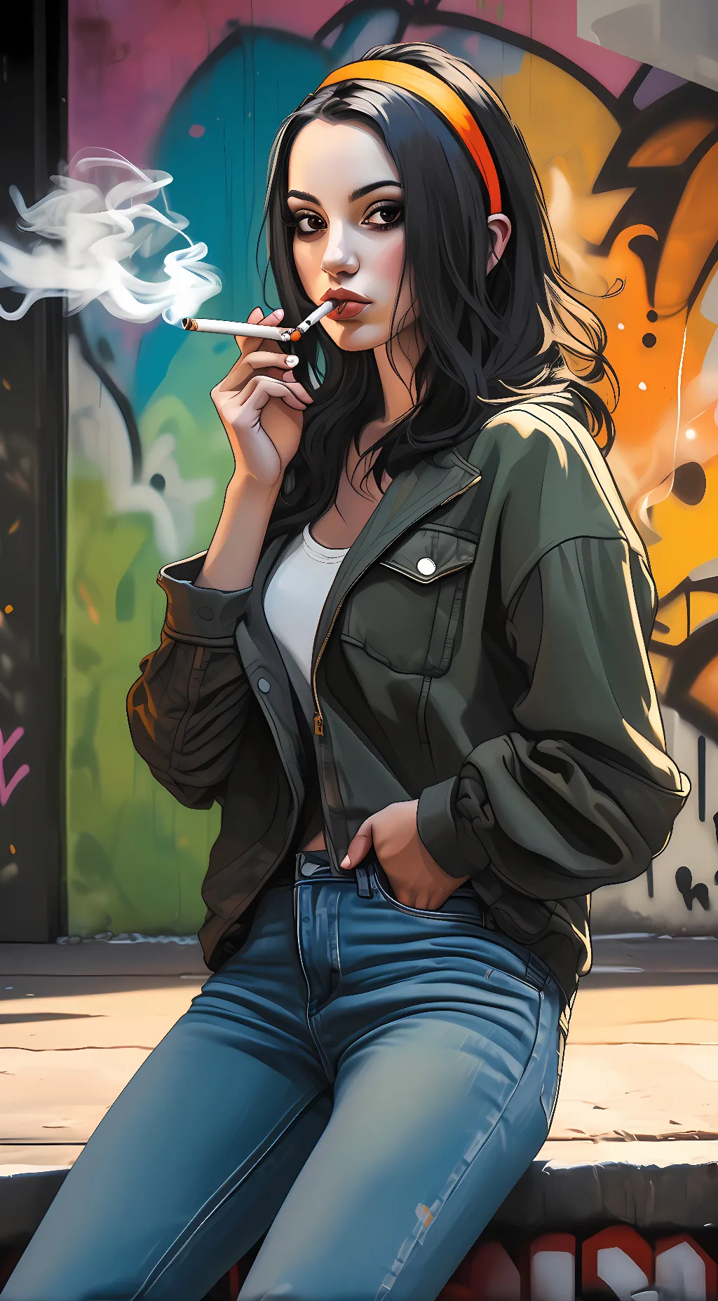 ai character: Brianna  background