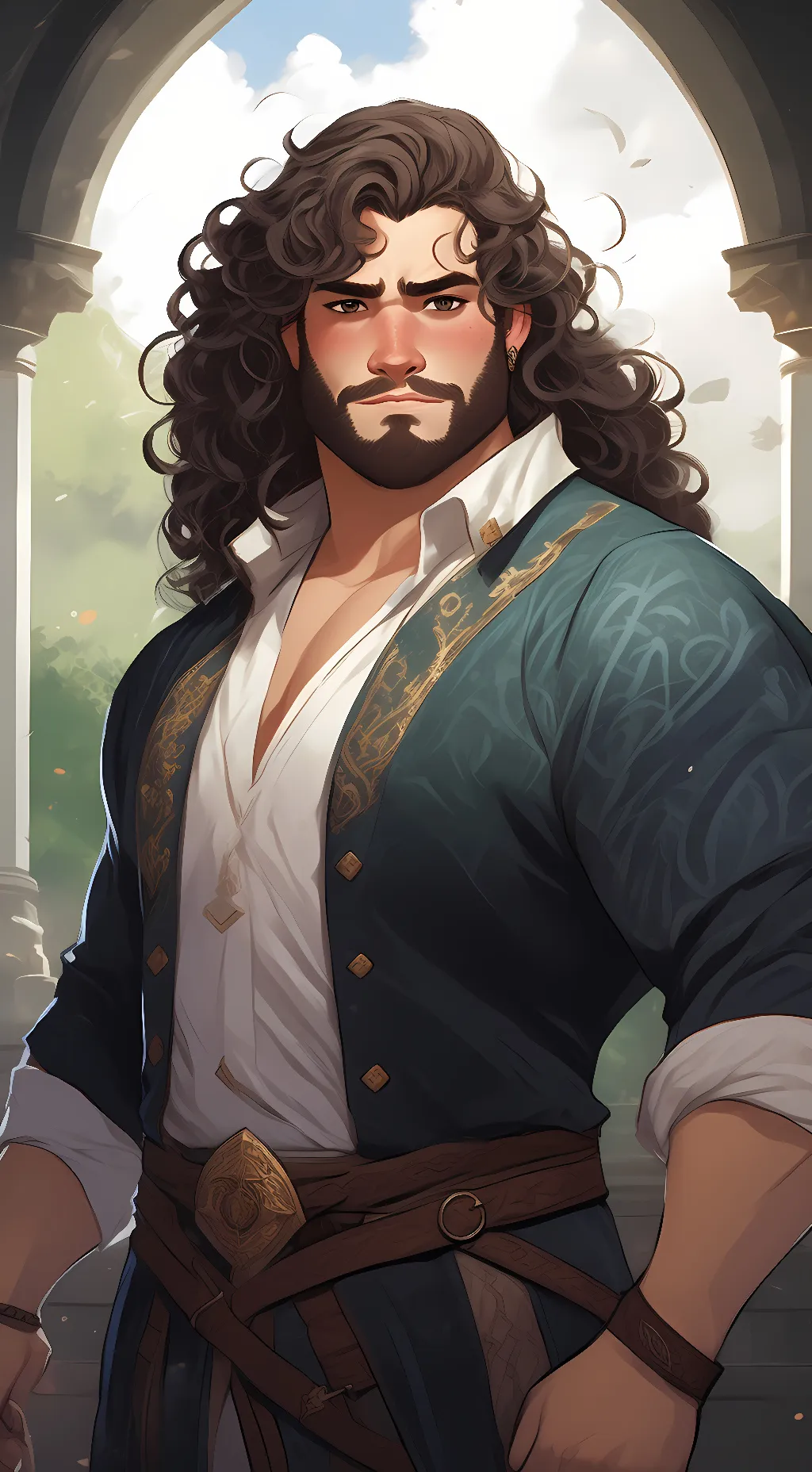 ai character: Ezra background