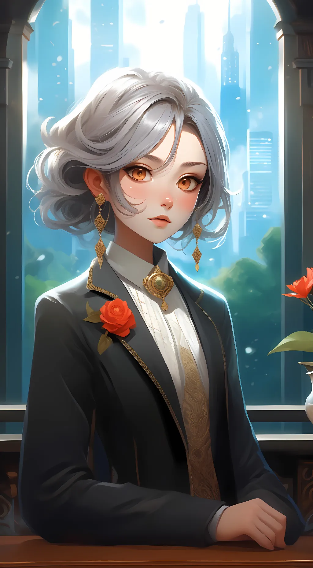 ai character: Mrs. W background