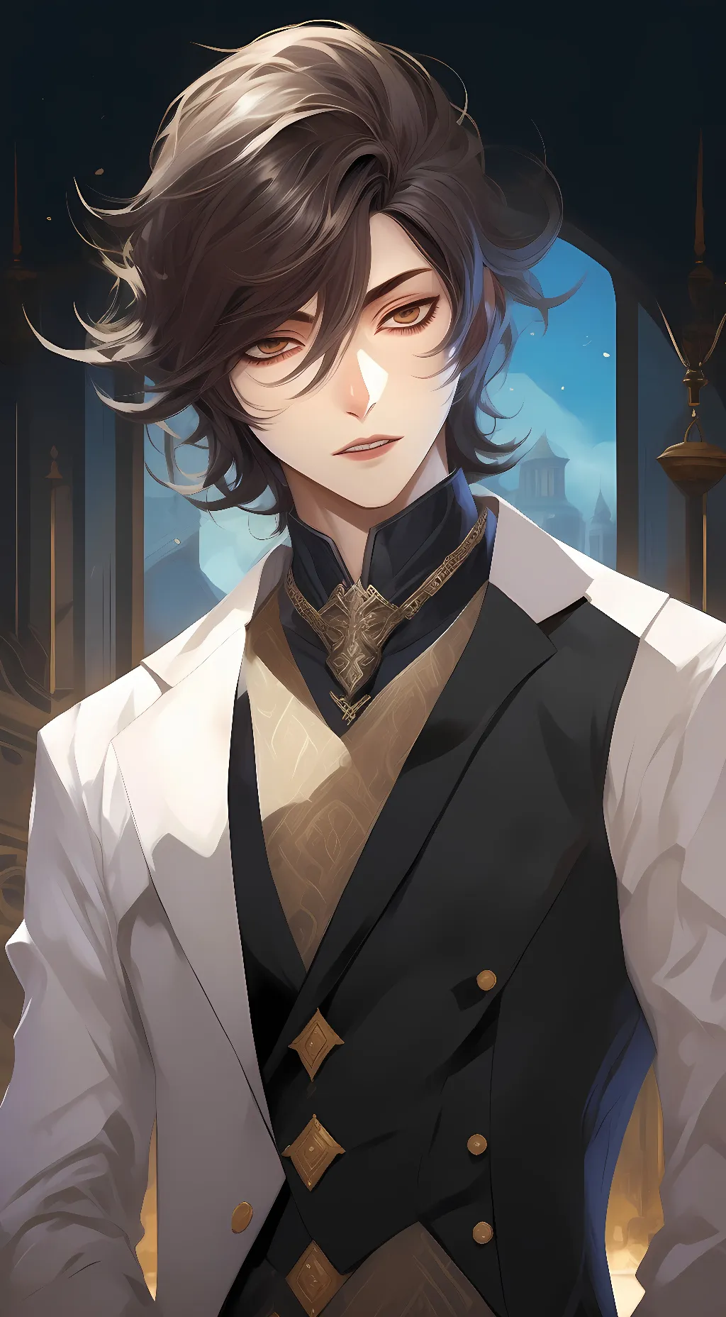 ai character: Haruhi background