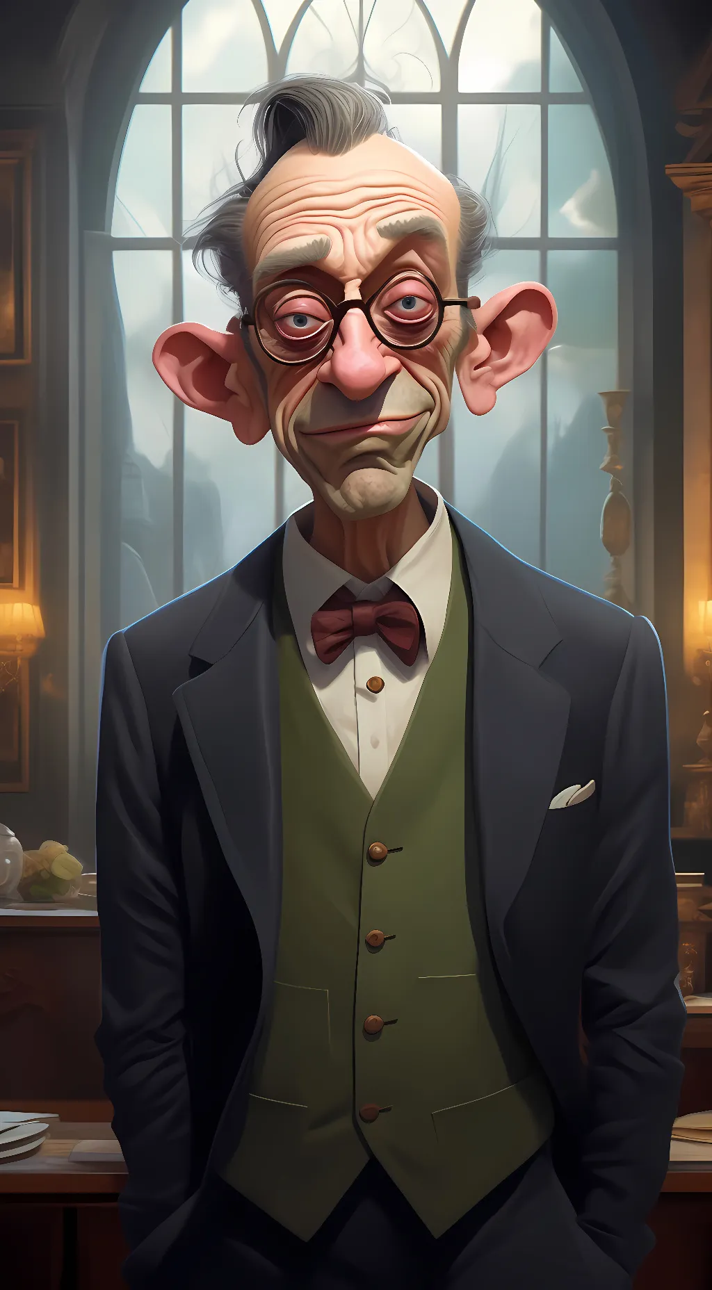 ai character: Poopy background