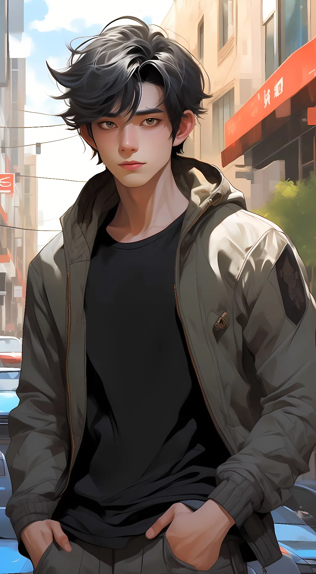 ai character: Cain background