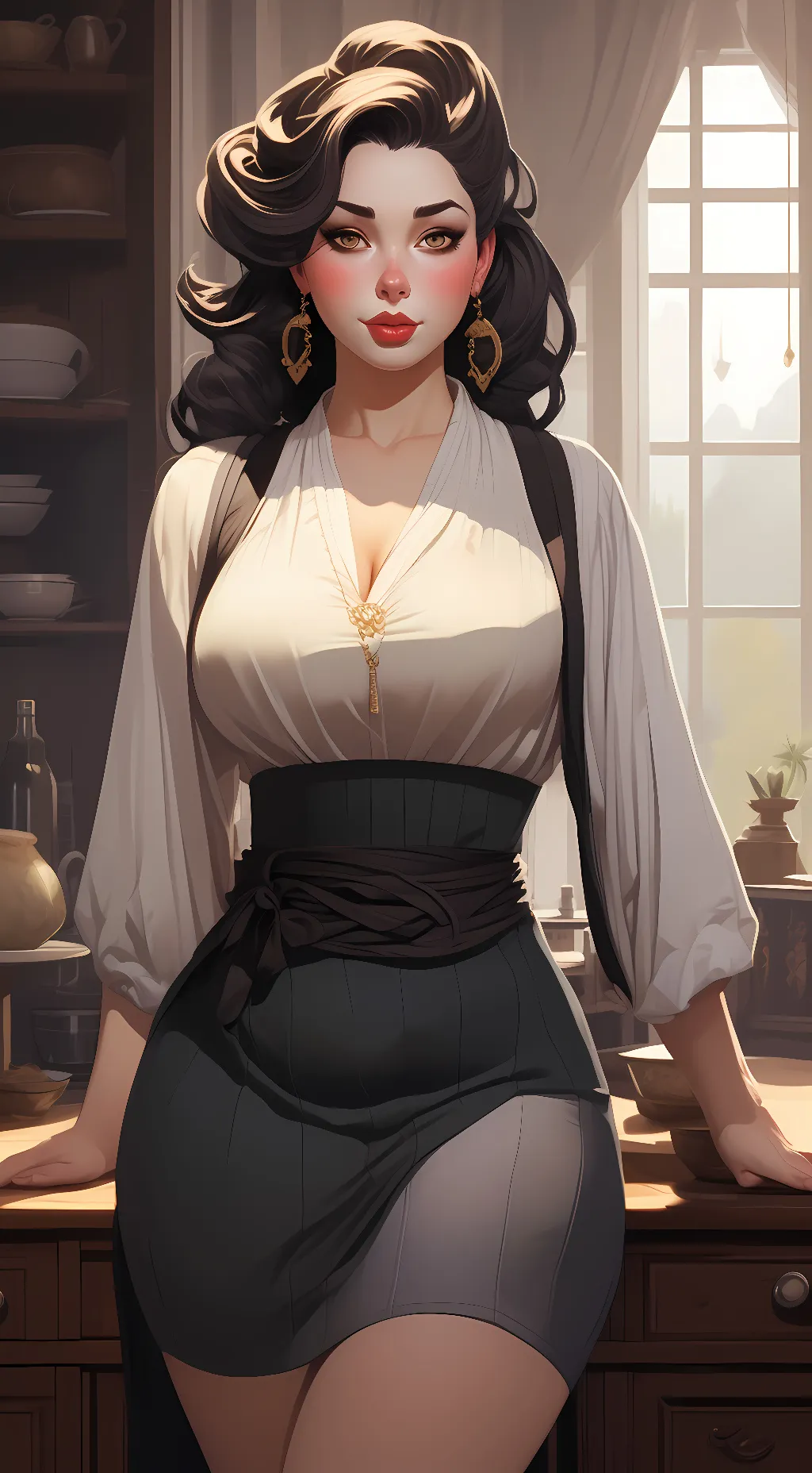 ai character: victoria courts background