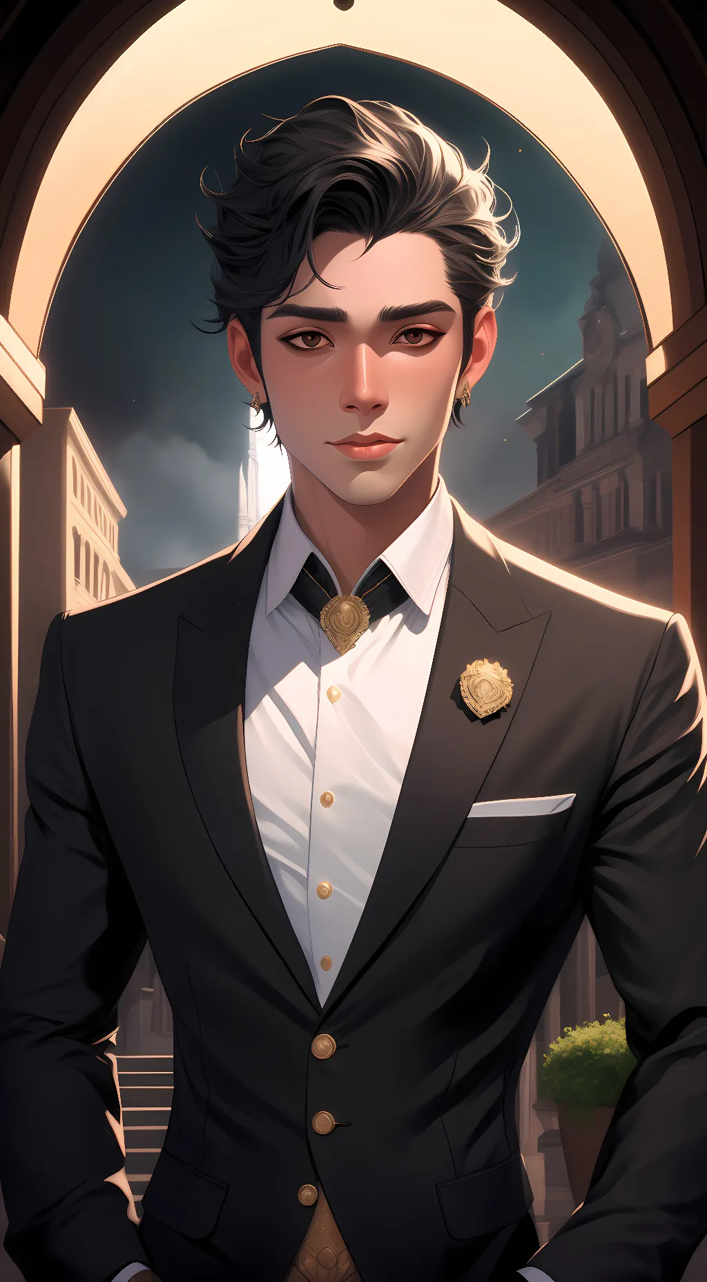 ai character: Shaq  background