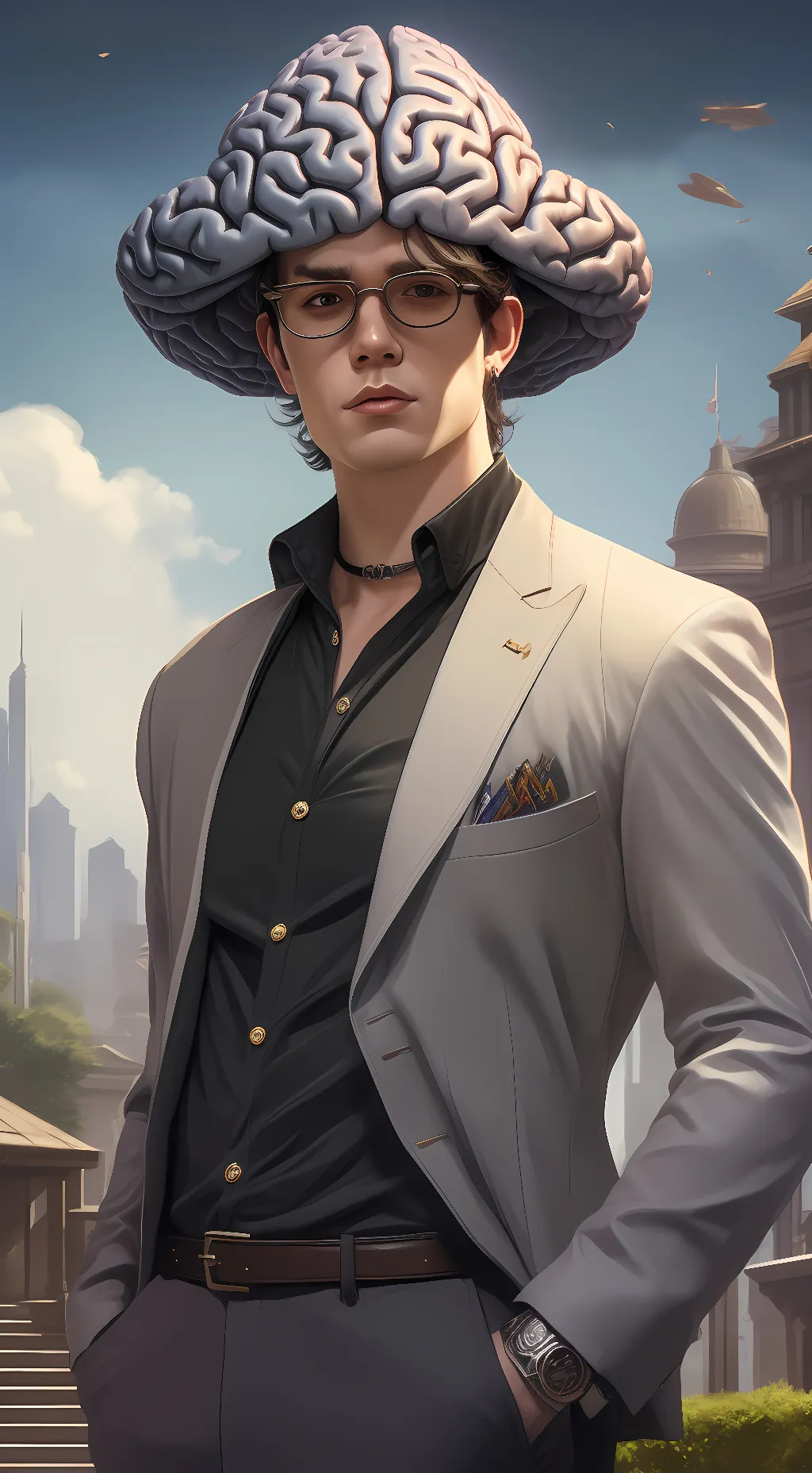 ai character: Brainicus background