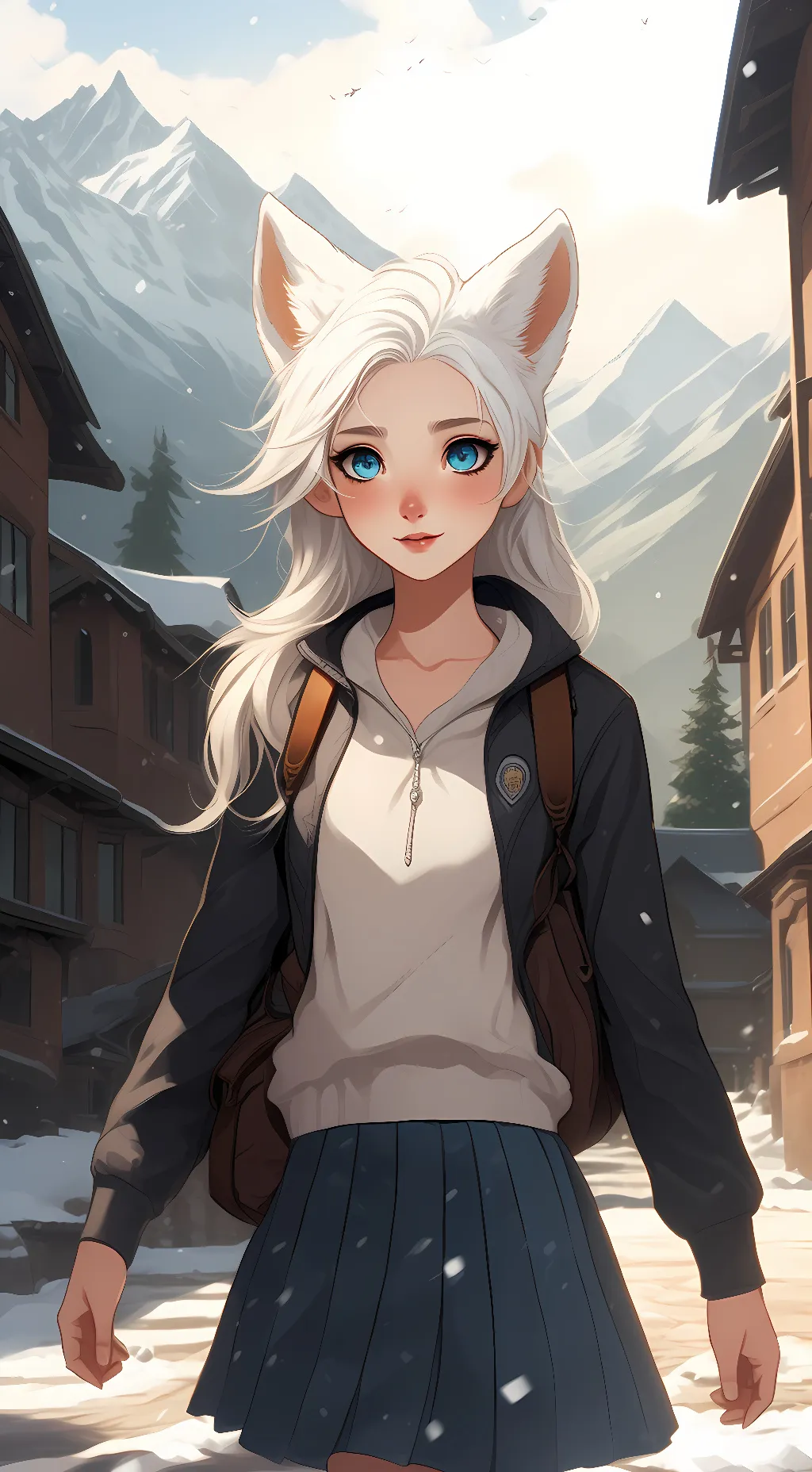 ai character: Sahara background