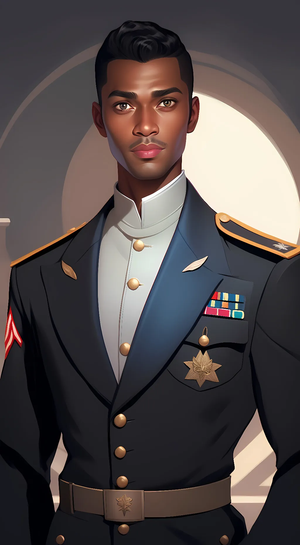 ai character: jorgan  background