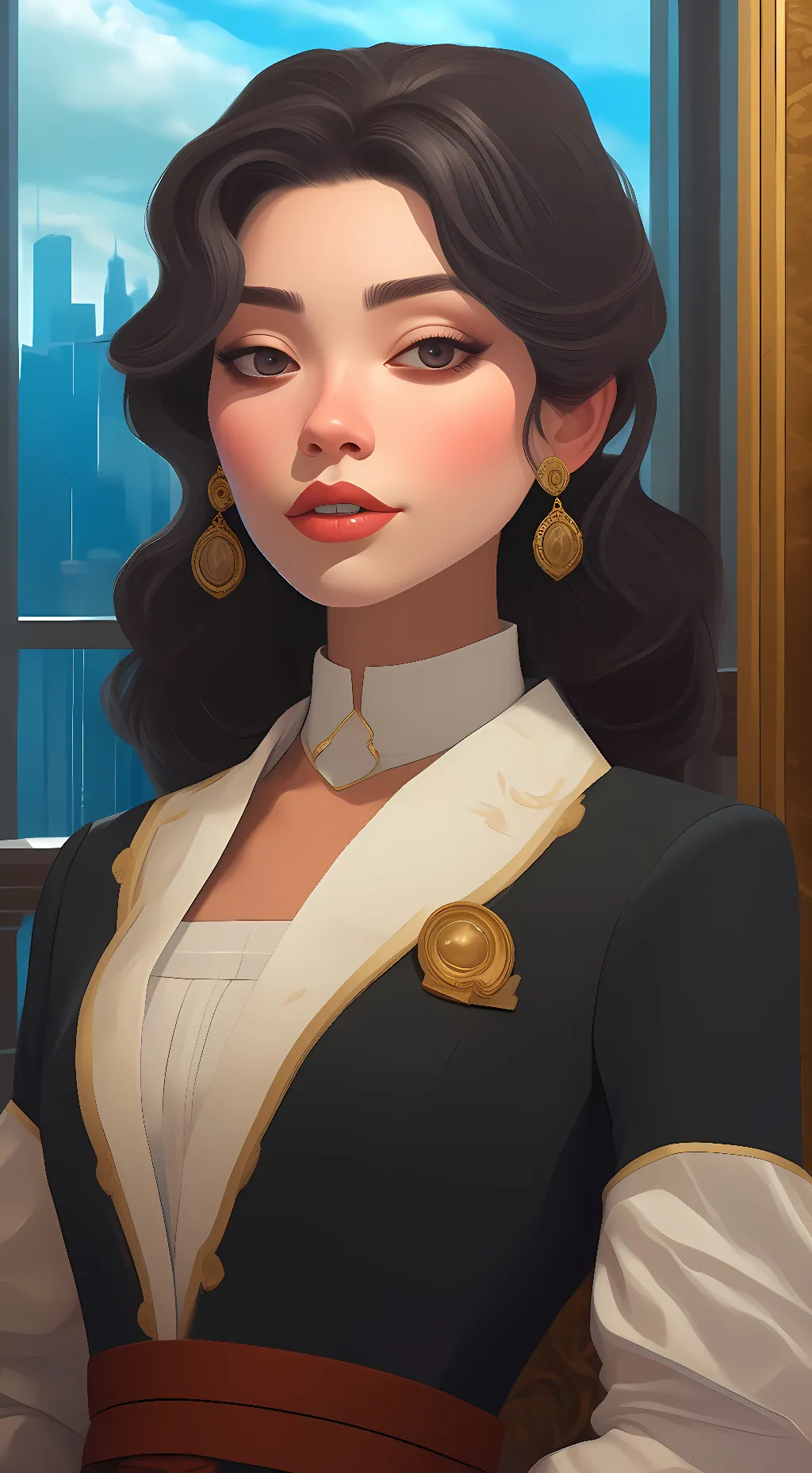 ai character: xzaria background