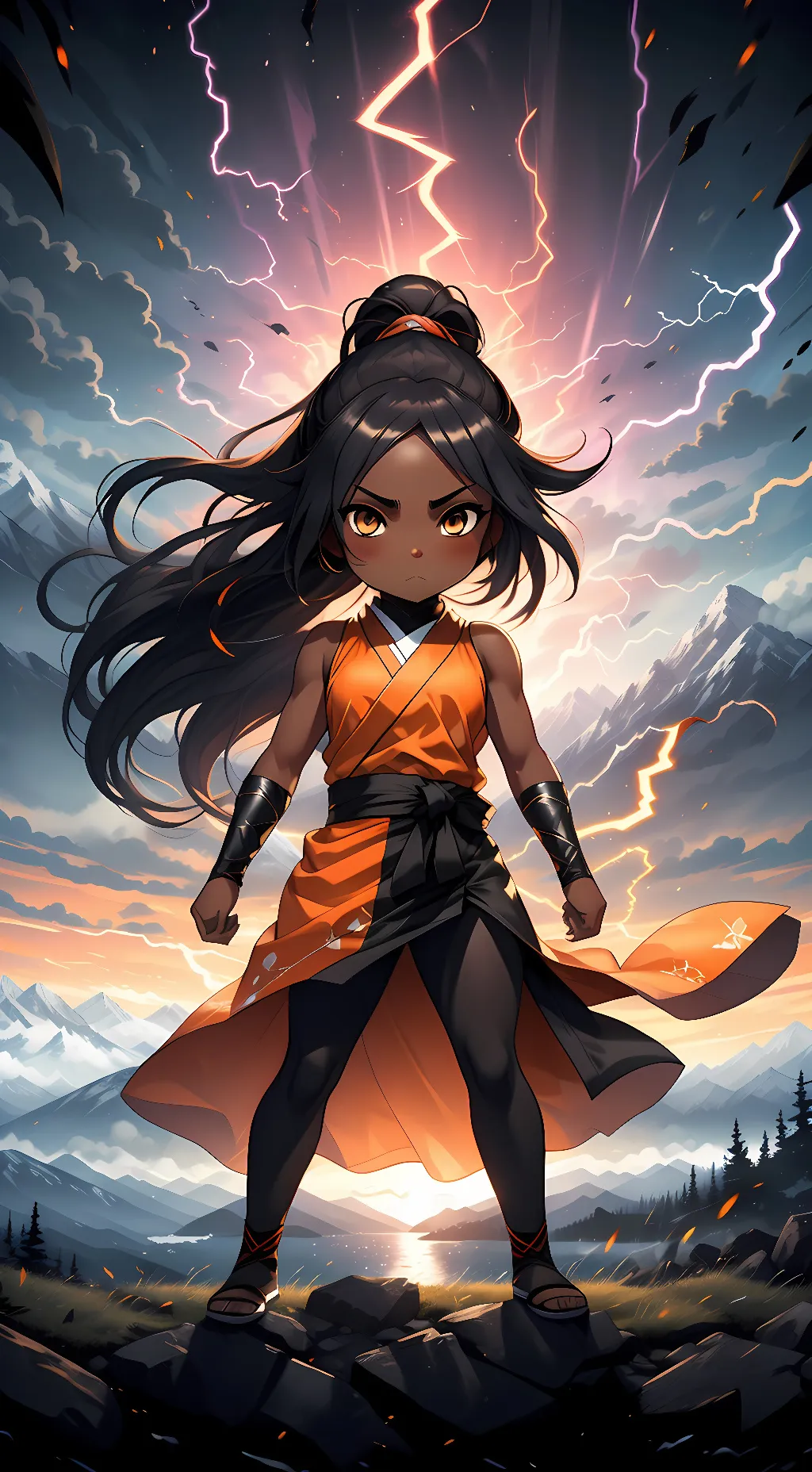 Talkie AI - Chat with Chibi Yoruichi 