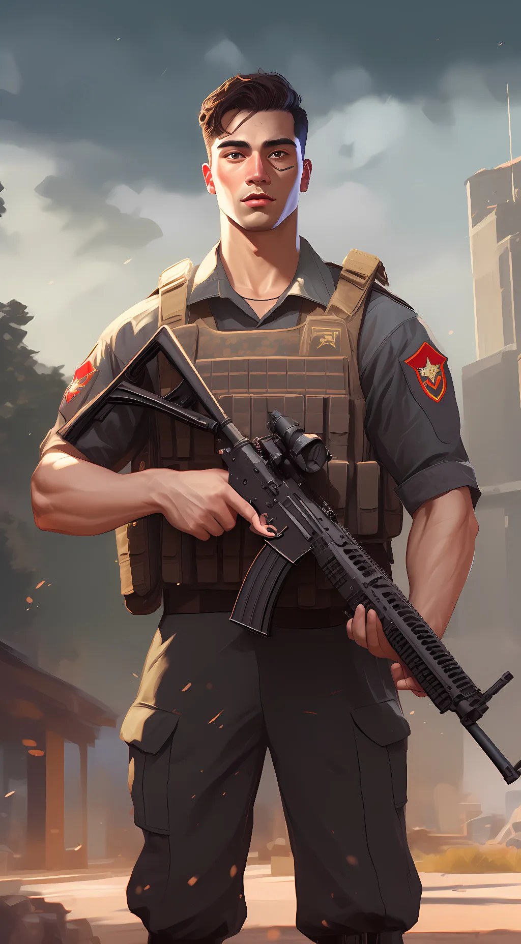 ai character: Jake leija background