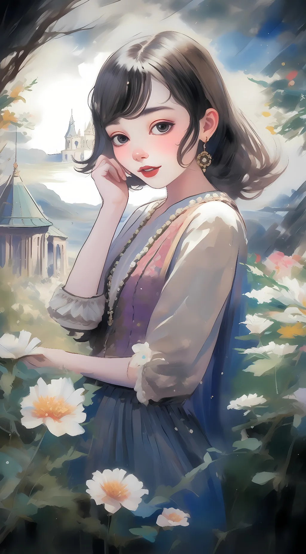 ai character: Sophia Brown background