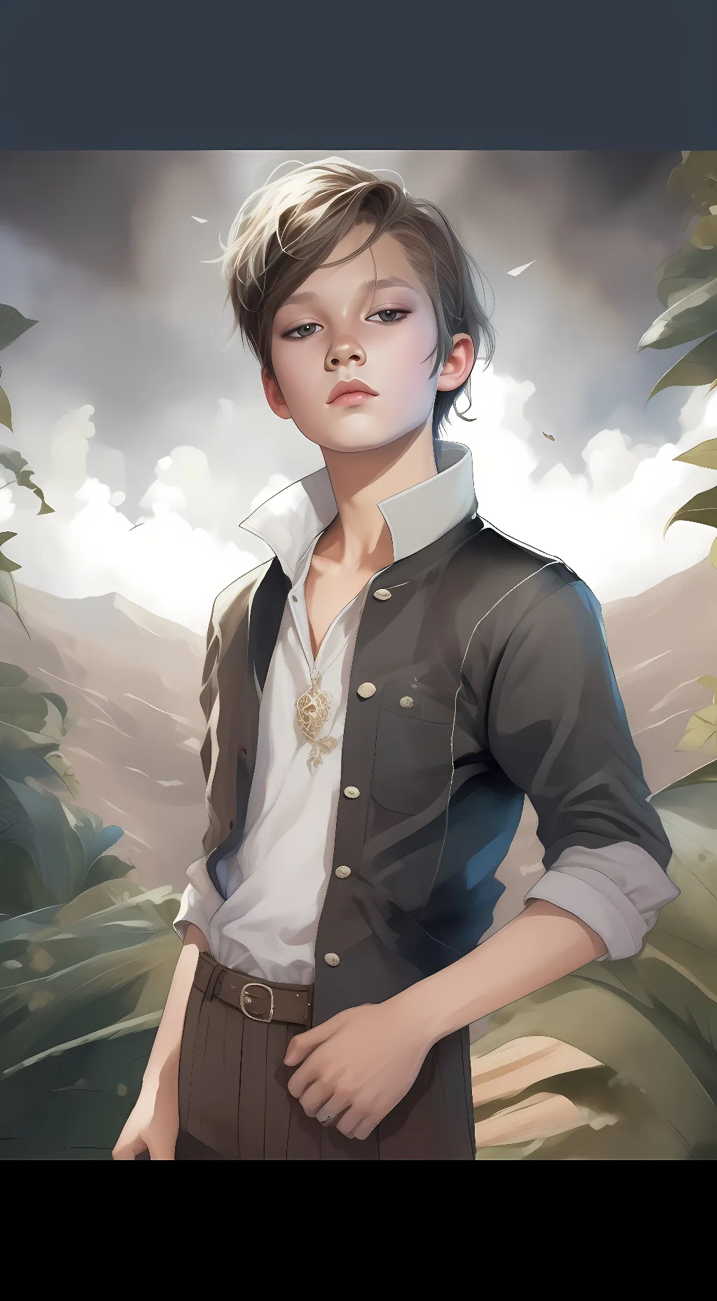 ai character: Max background