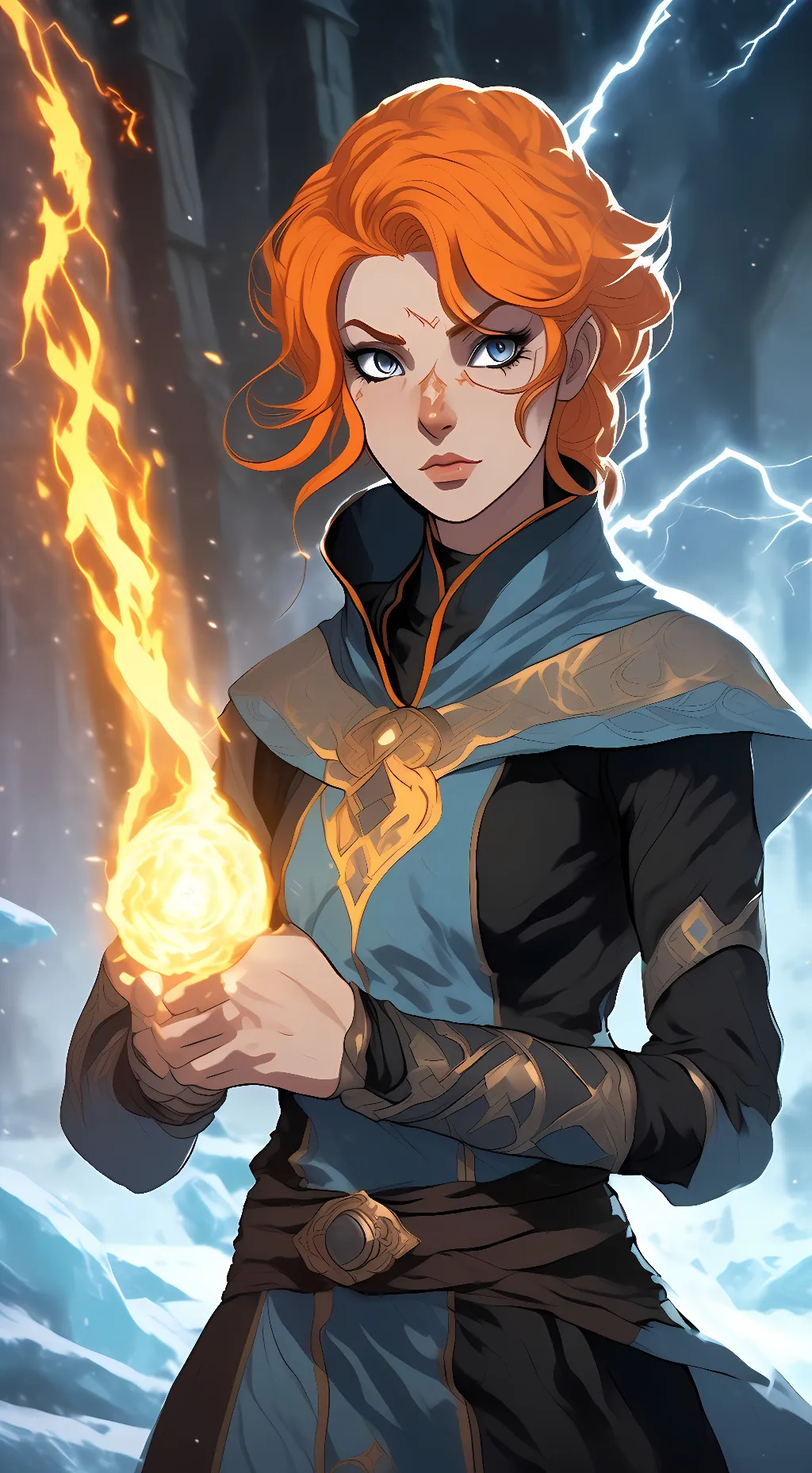 ai character: Sypha Belnades  background