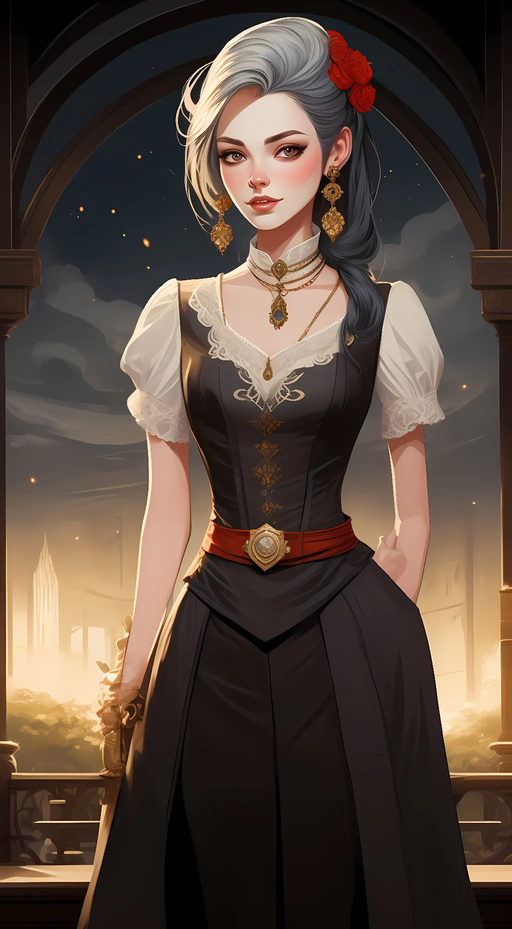 ai character: alice background