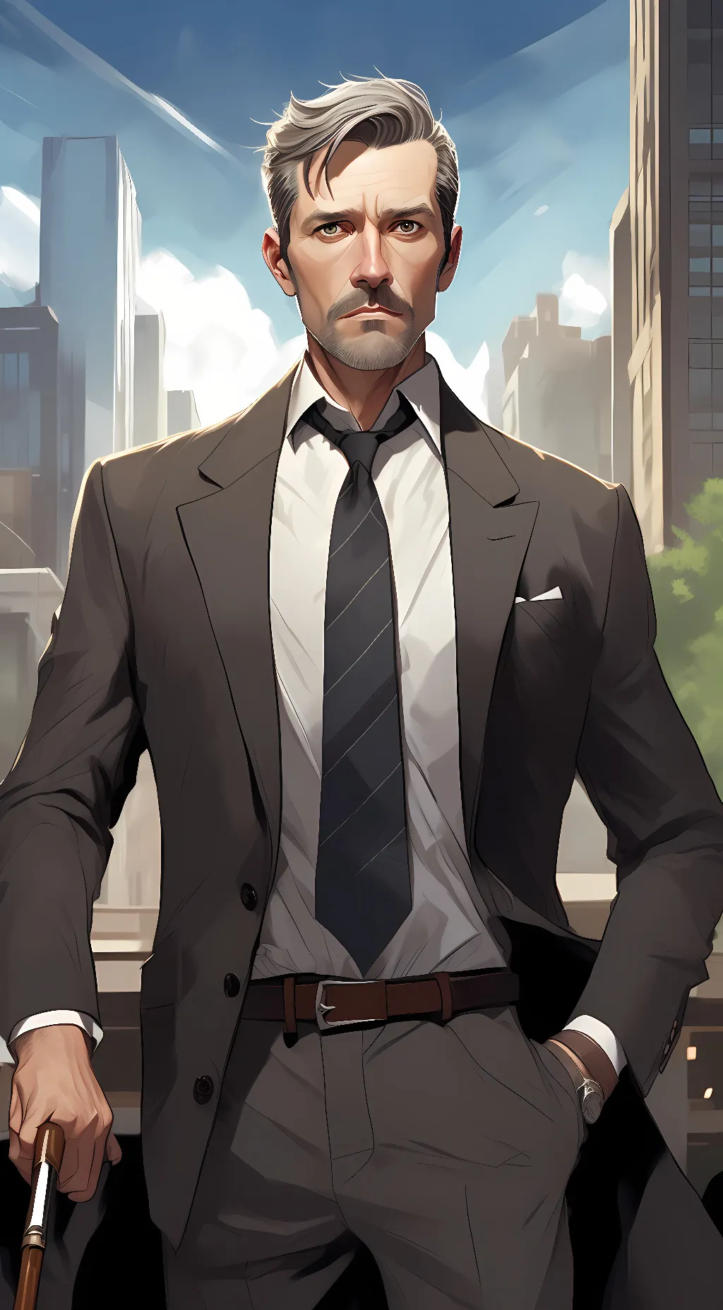 ai character: Greg House background