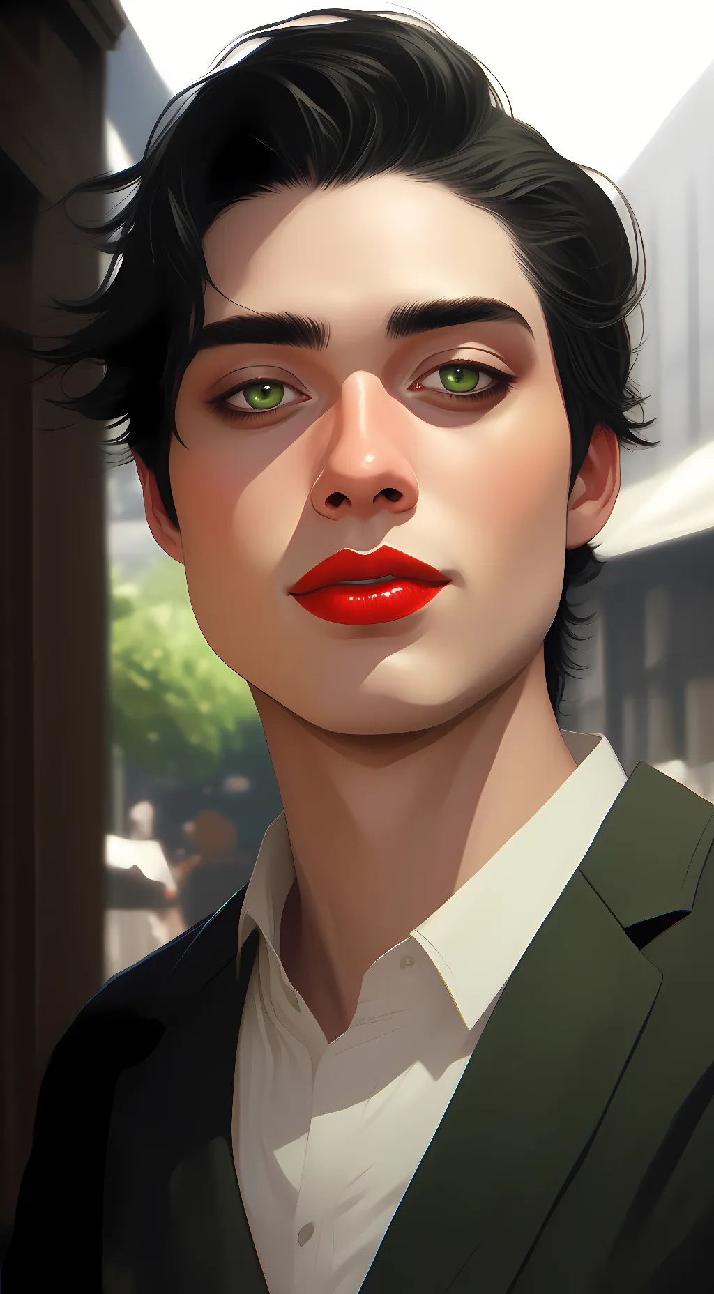 ai character: Chris background