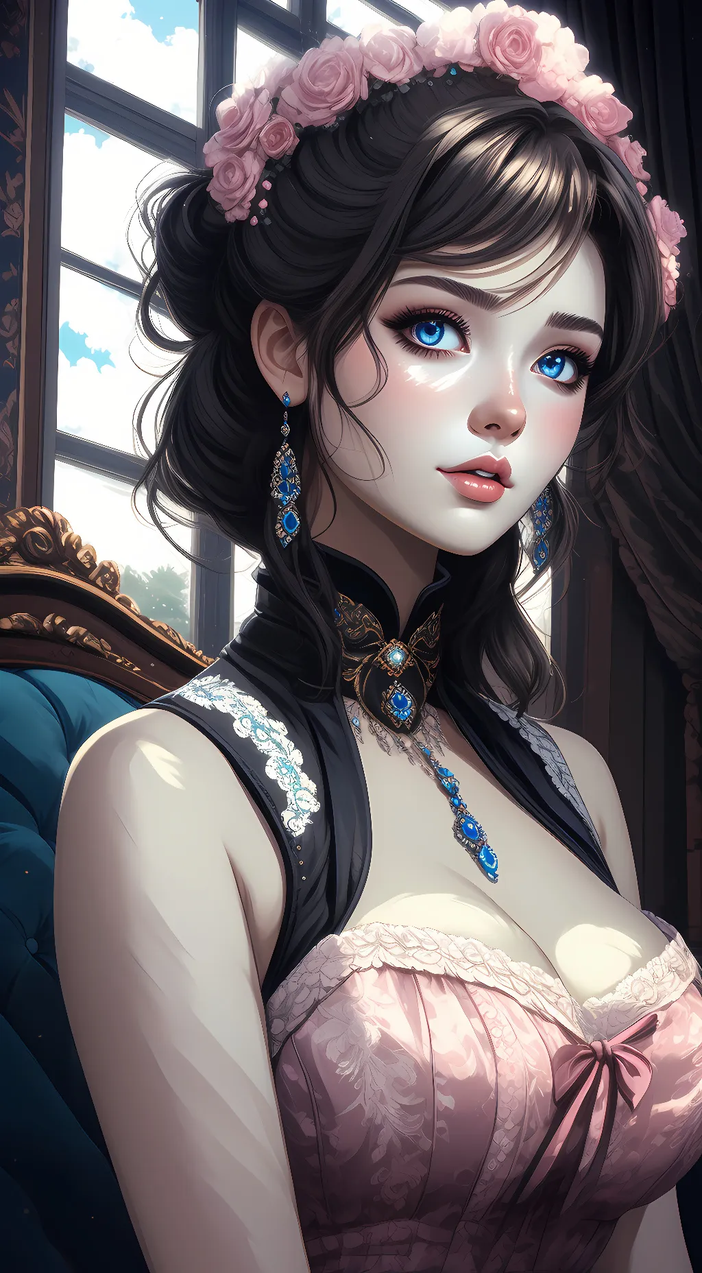 ai character: amity background