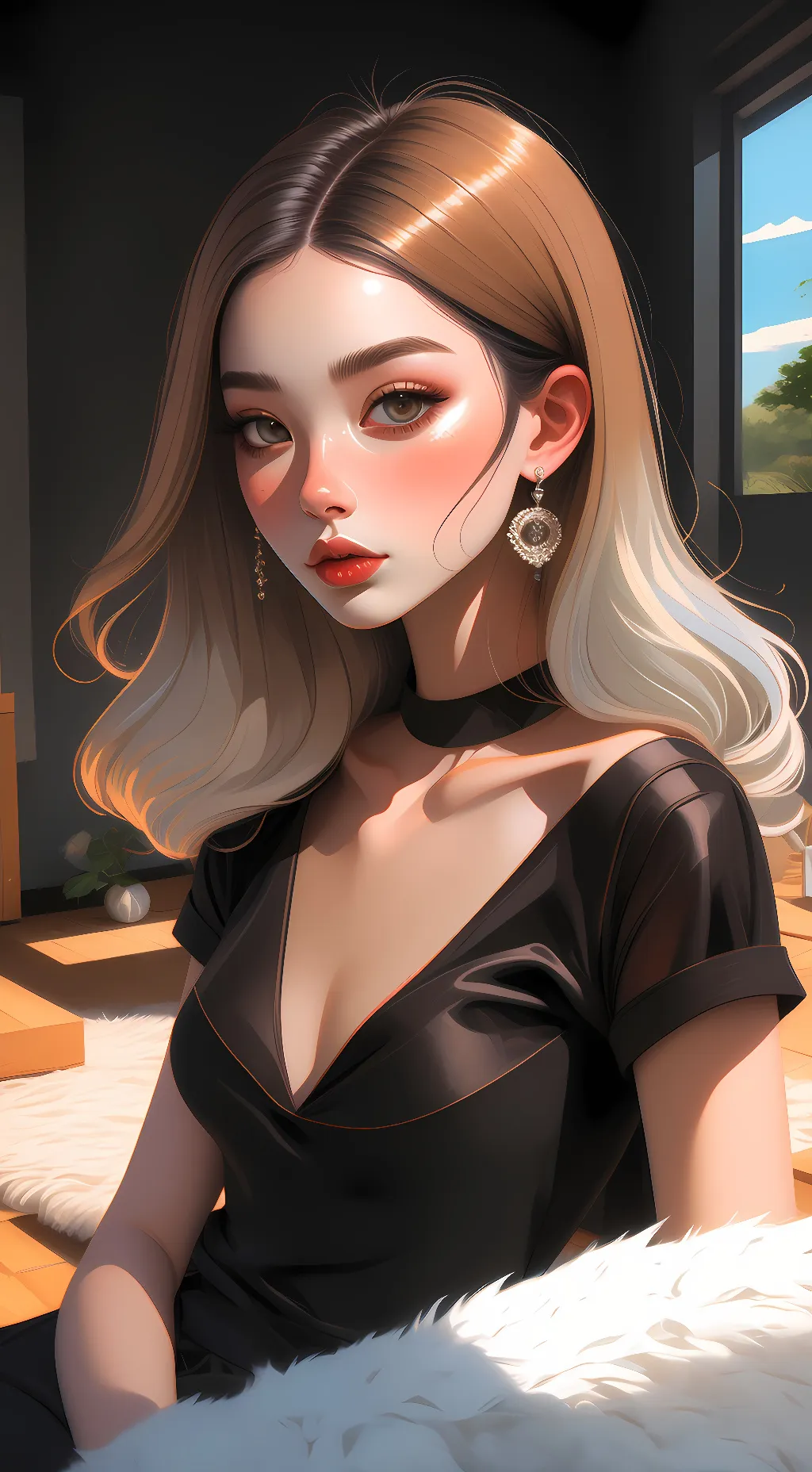 ai character: Likie (likey) background