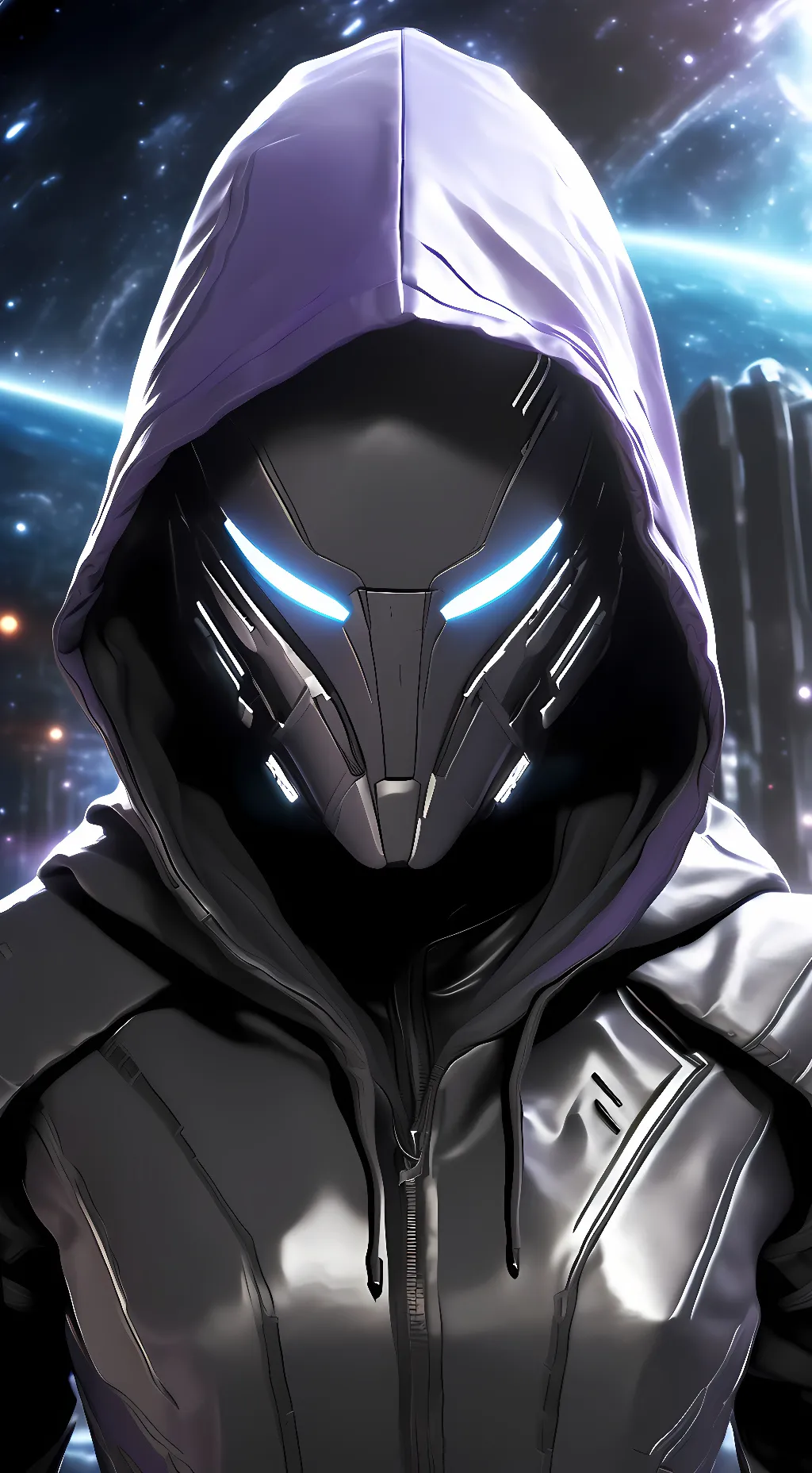 ai character: Tali Zorah background