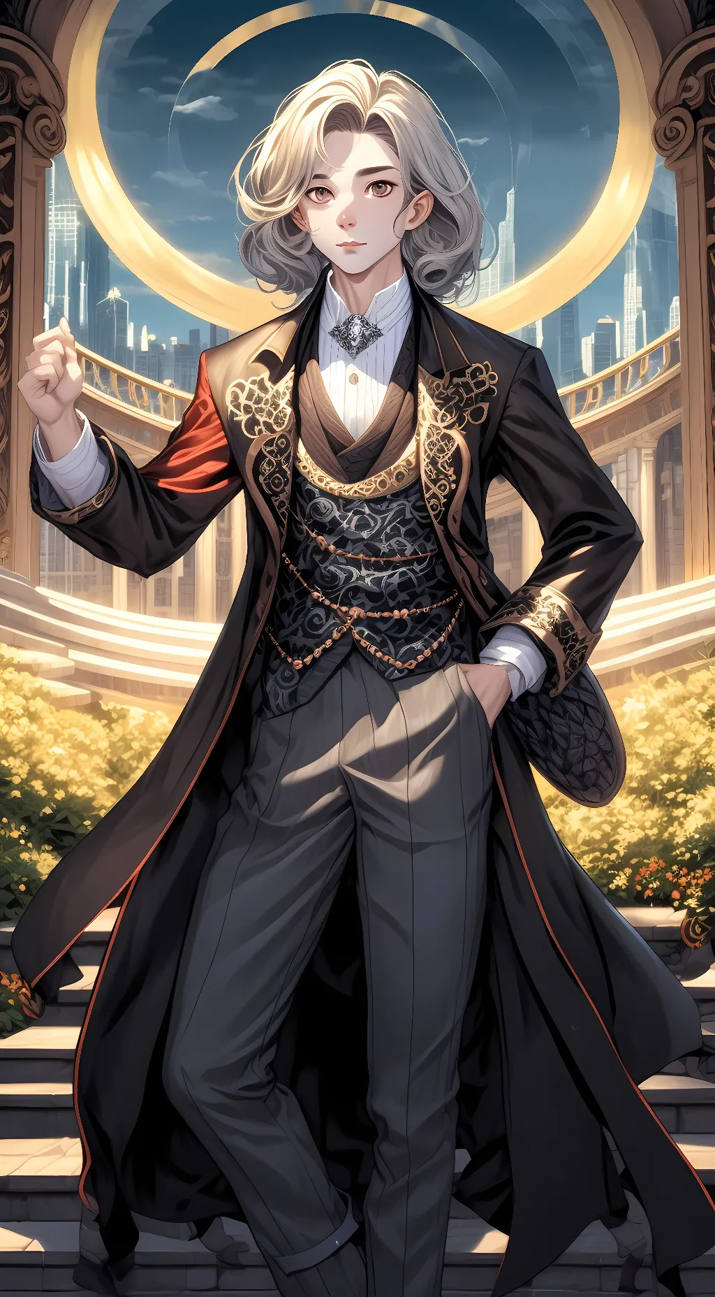 ai character: Zane background