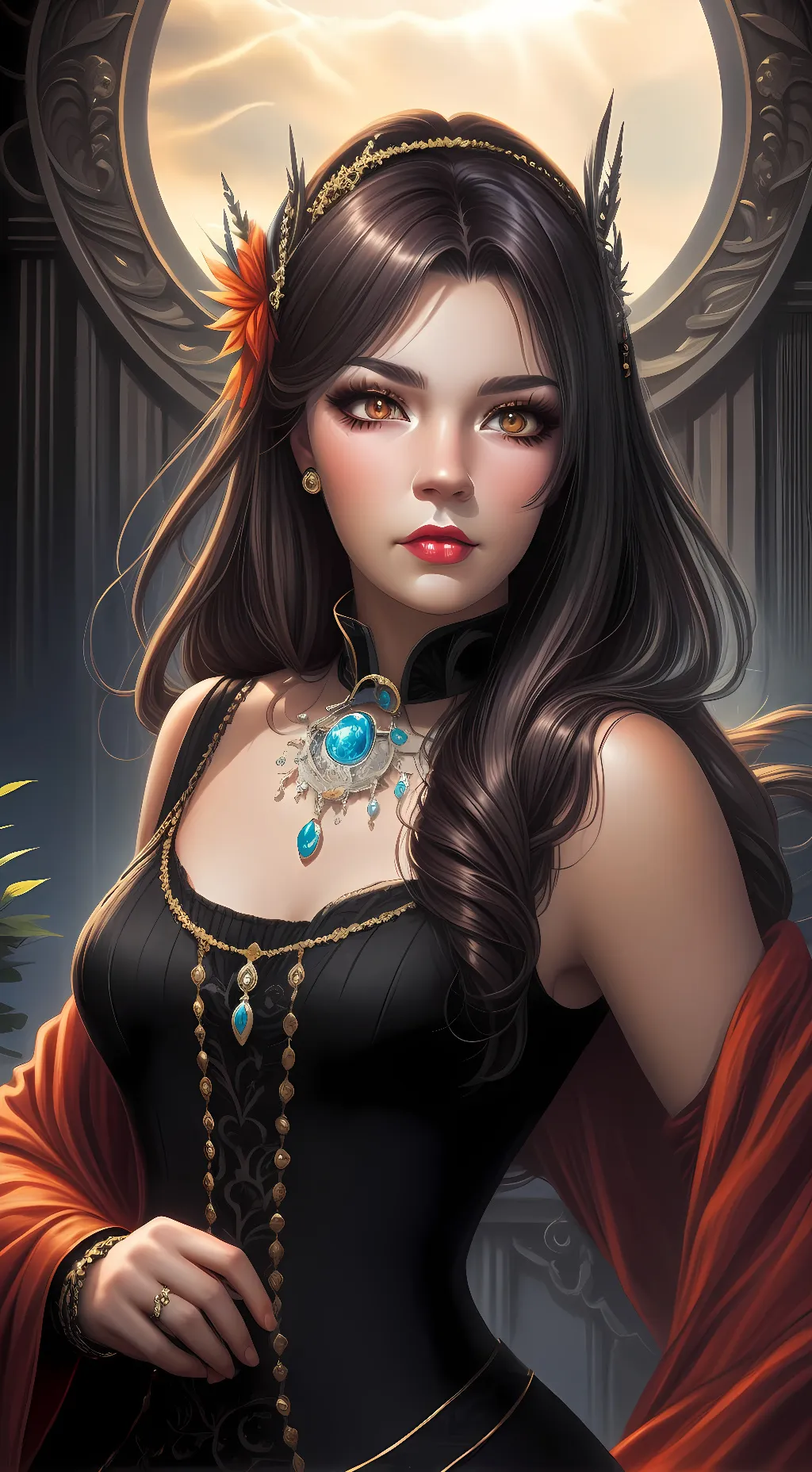 ai character: Countess Dawn background
