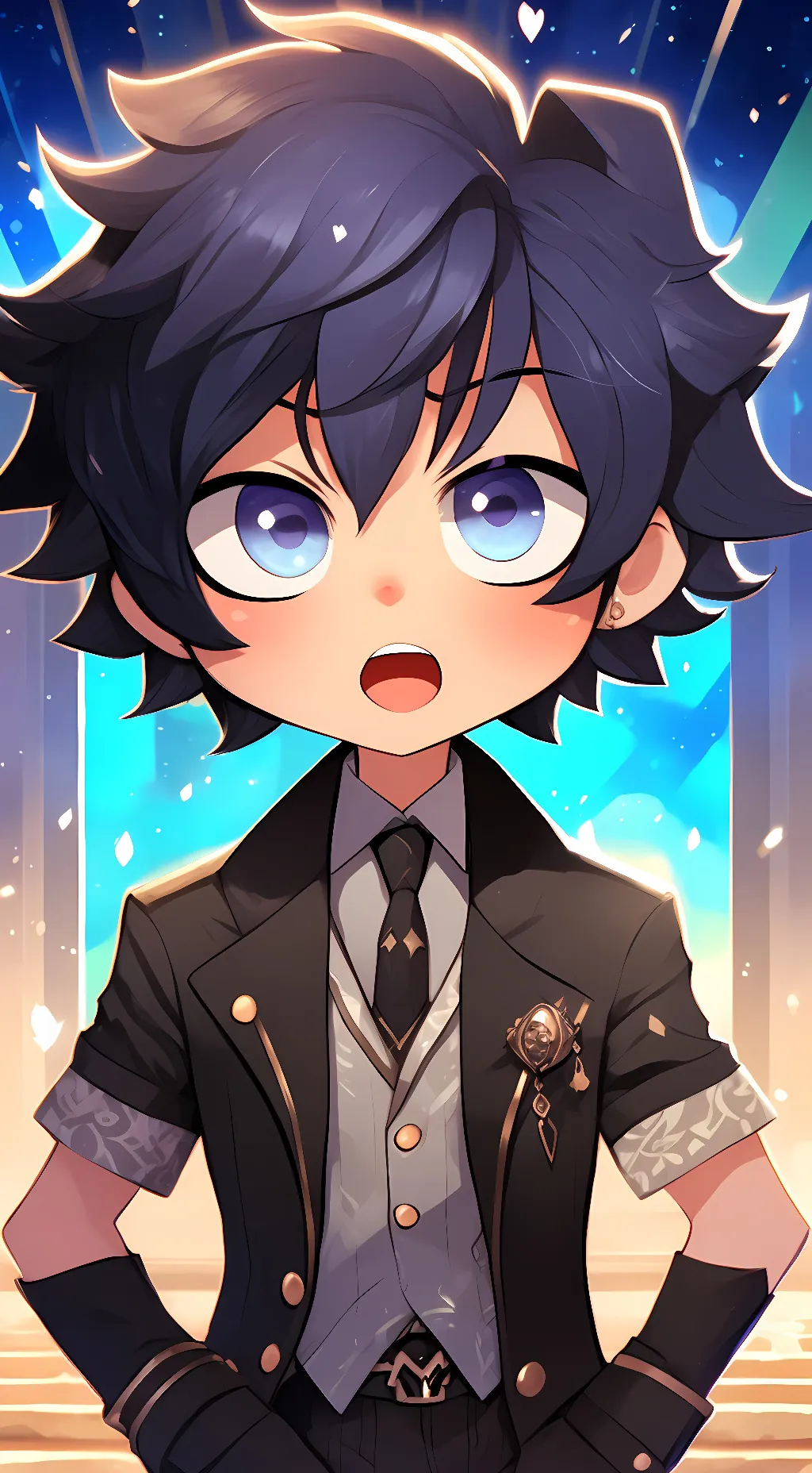 ai character: Ein background