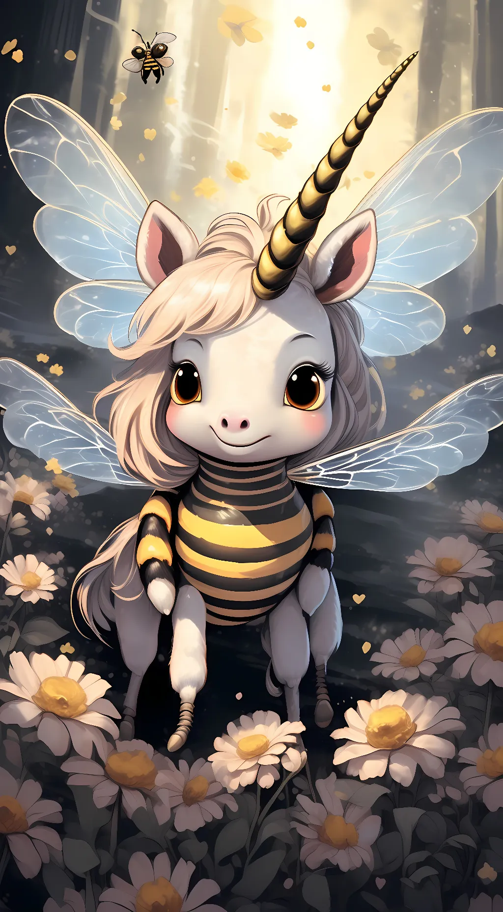 ai character: Unibee background