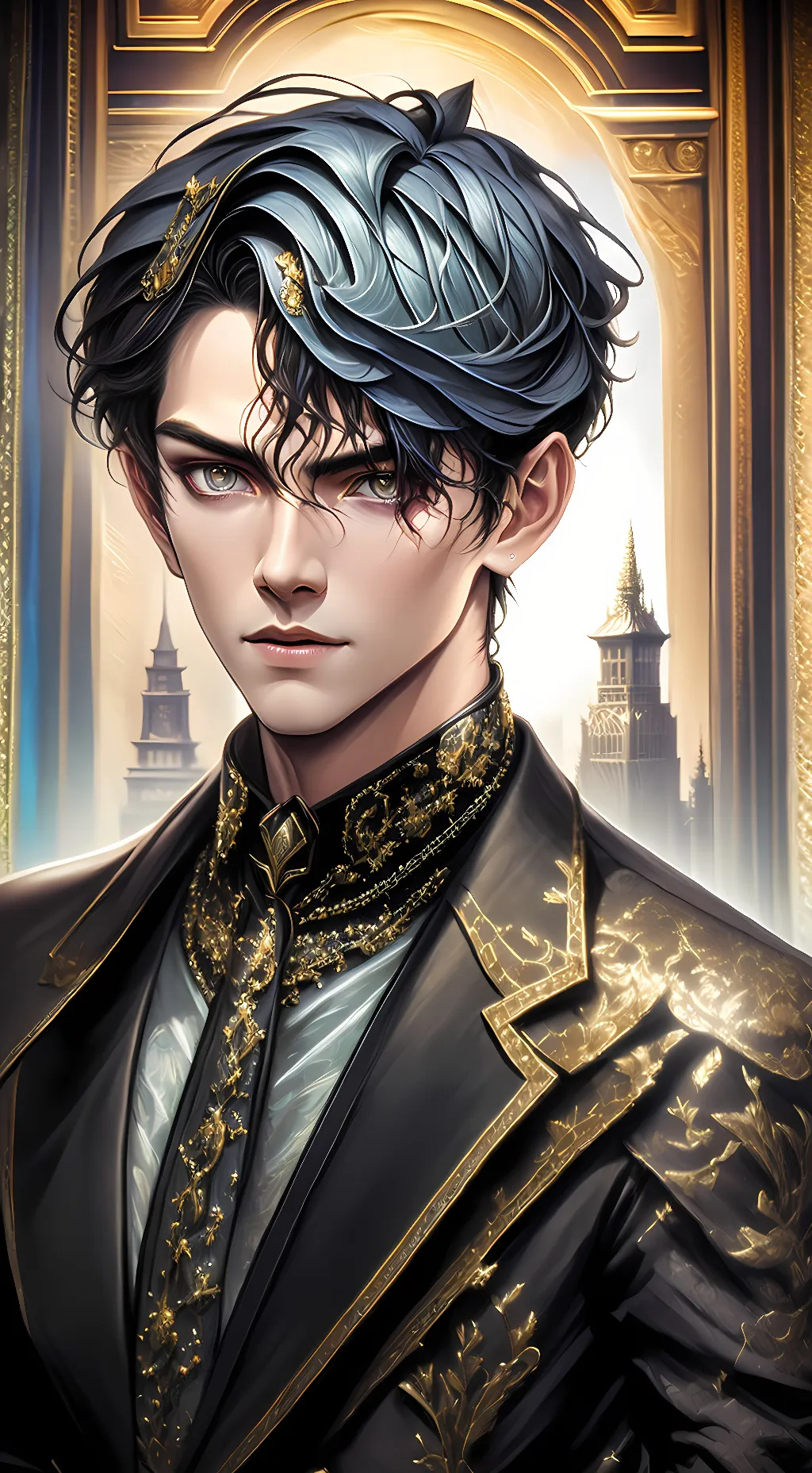 ai character: Crypto background