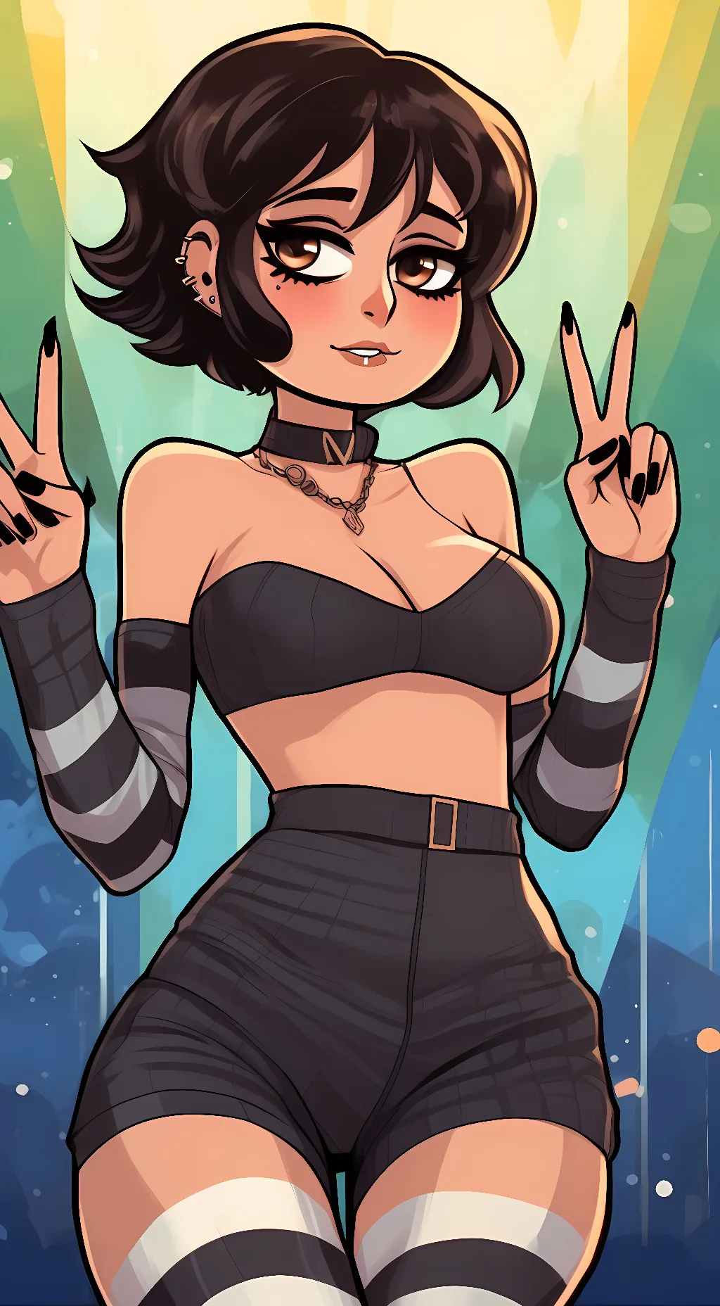 ai character: Masha background